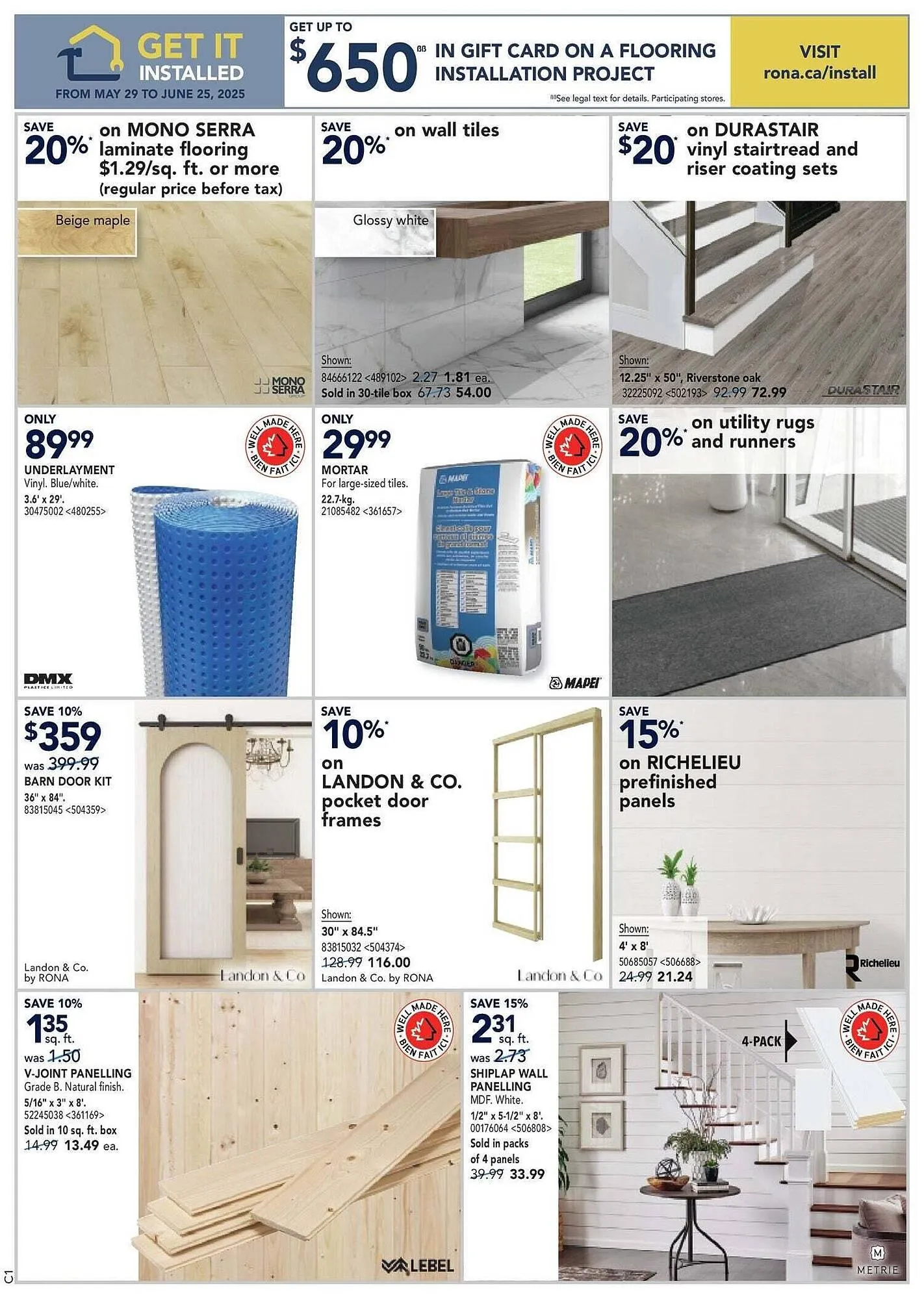 RONA flyer from June 13 to July 4 2025 - flyer page 14