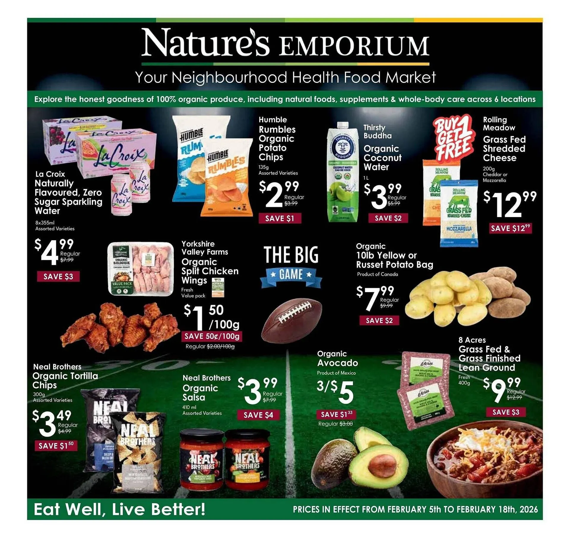Natures Emporium flyer - 1