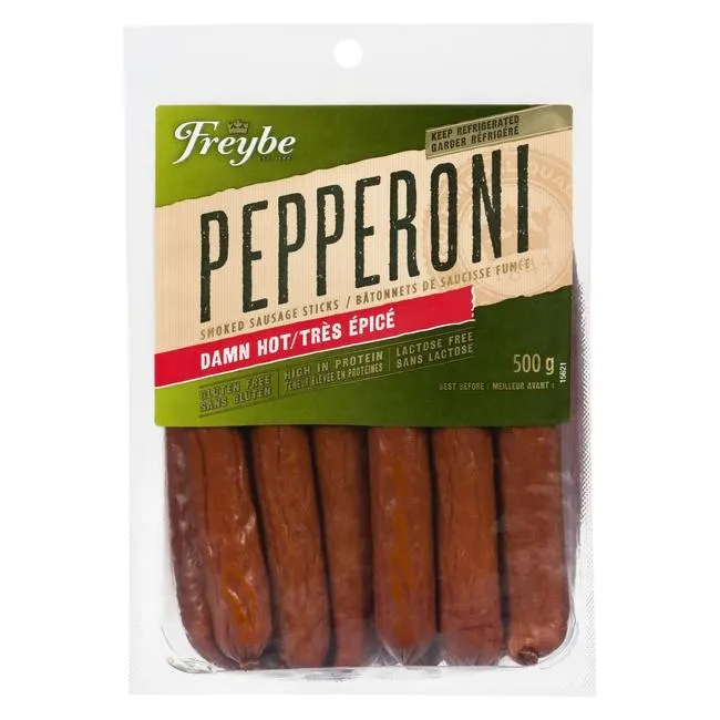 Freybe Pepperoni - Damn Hot