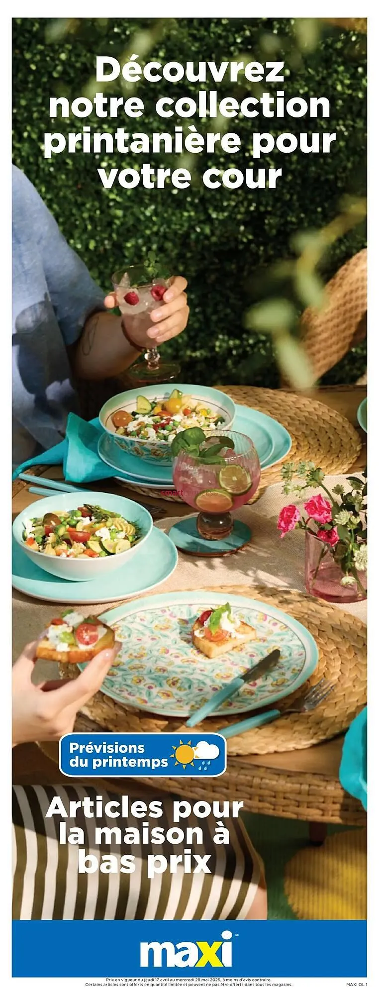 Maxi flyer from April 17 to April 23 2025 - flyer page 1