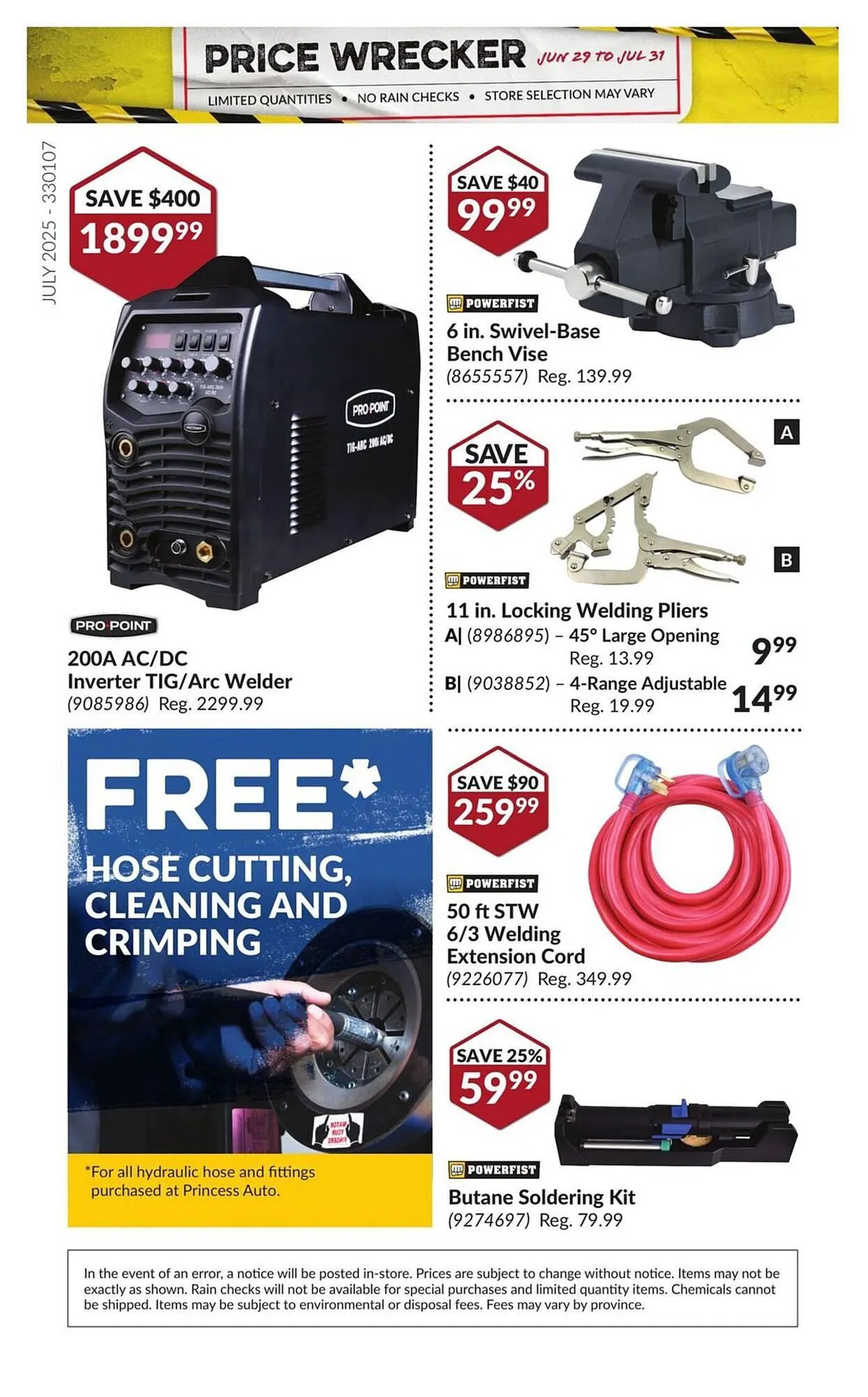 Princess Auto flyer from June 29 to July 31 2025 - flyer page 31