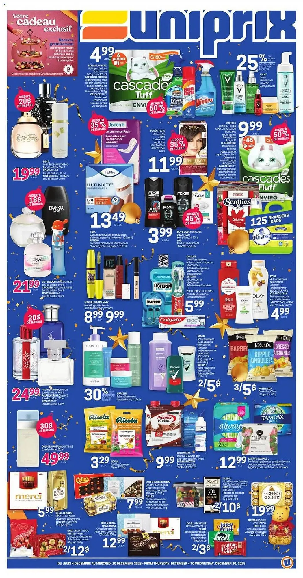 Uniprix flyer from December 4 to December 10 2025 - flyer page 1