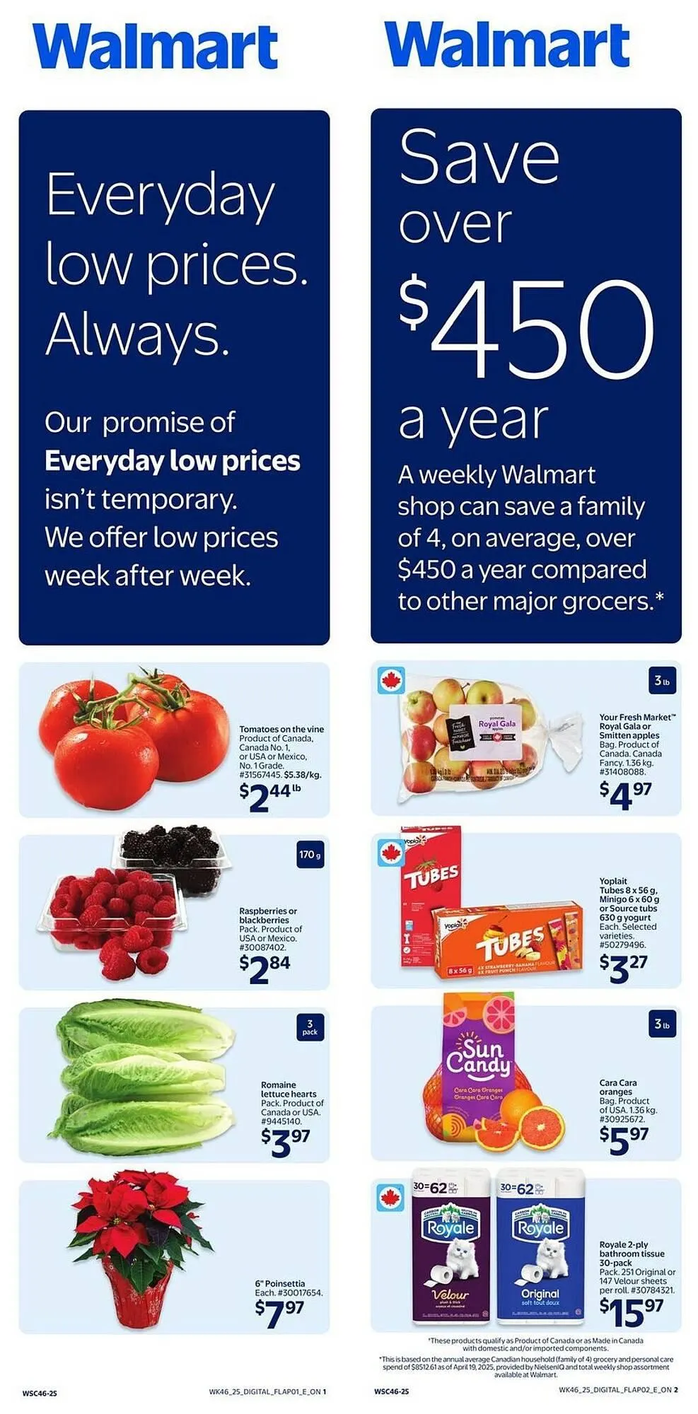 Walmart flyer from December 10 to December 24 2025 - flyer page 2