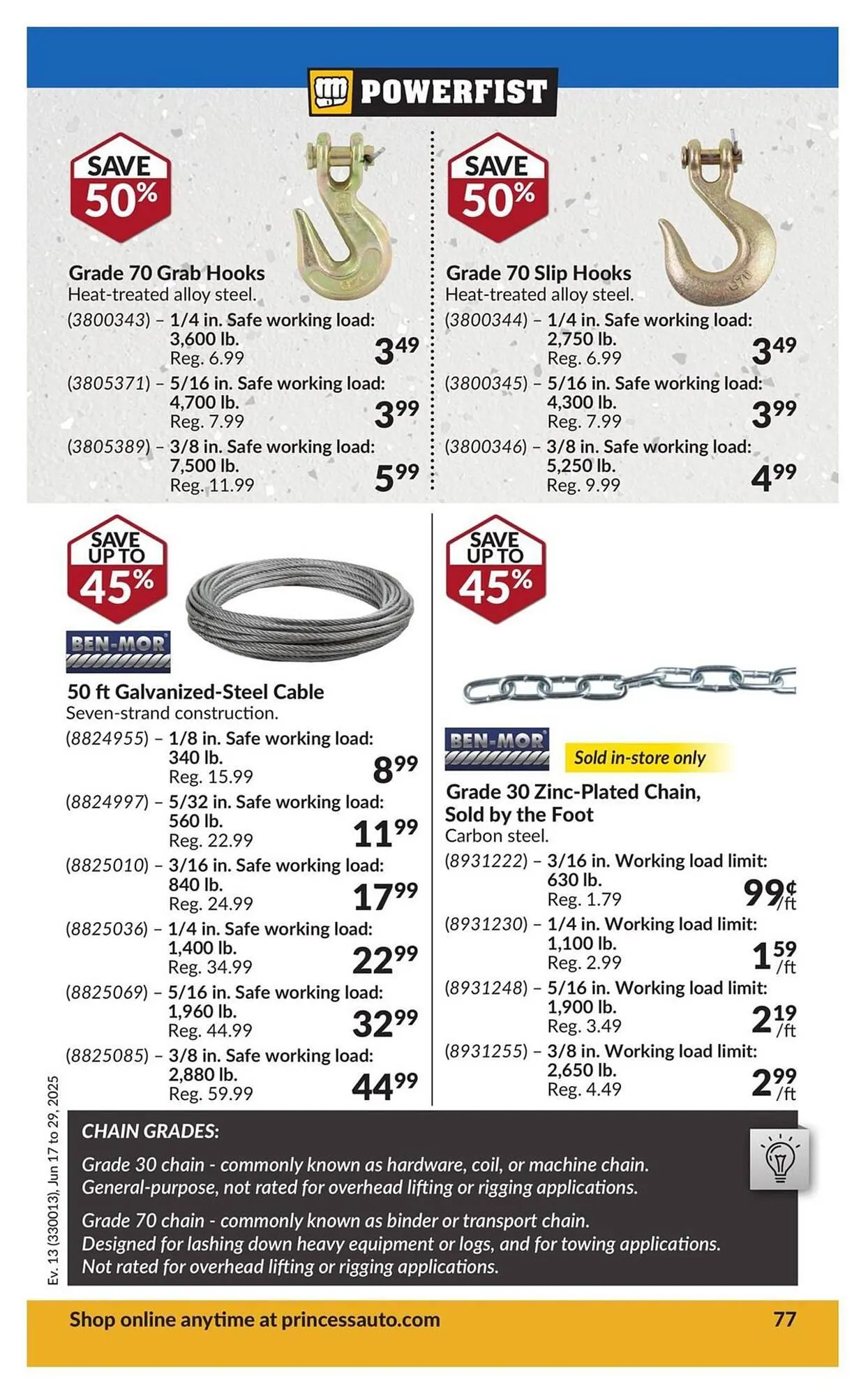Princess Auto flyer from June 17 to June 29 2025 - flyer page 83