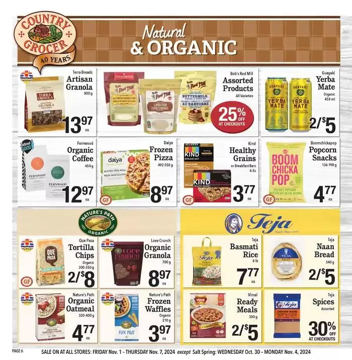 Offers for bargain hunters from October 31 to November 14 2024 - flyer page 6