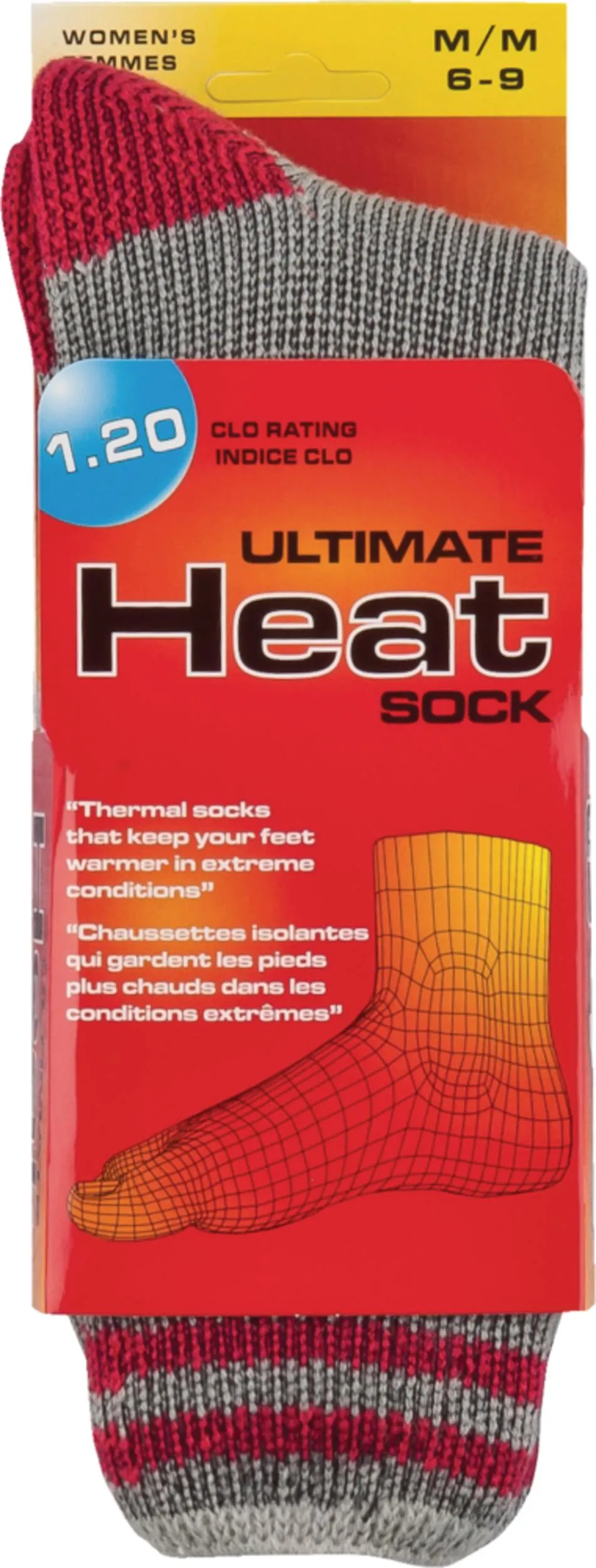 EXP Women's Thermal Socks, Superior Warmth & Insulation, Assorted Colours
