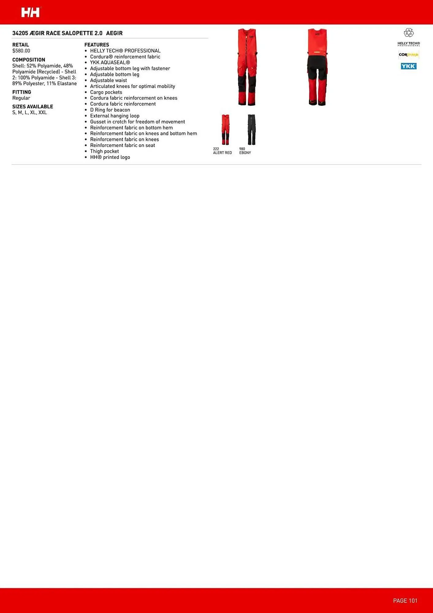 Helly Hansen flyer from September 11 to February 28 2026 - flyer page 101