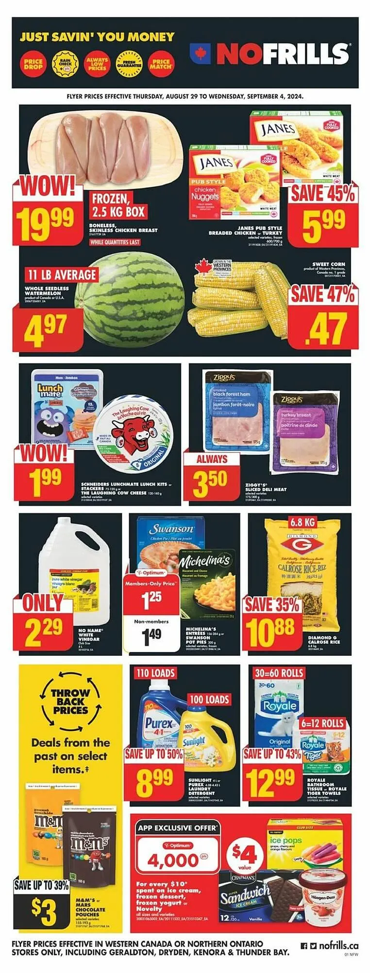 No Frills flyer from August 29 to September 5 2024 - flyer page 1