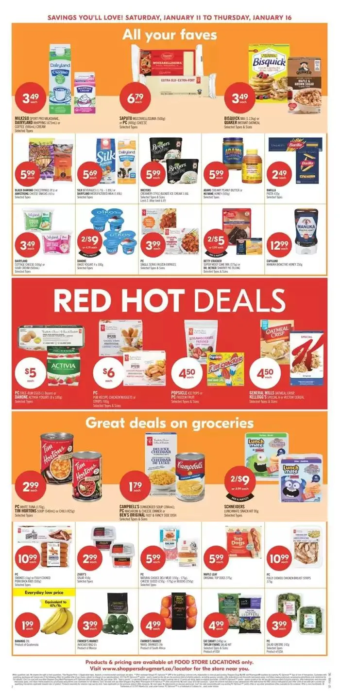 Shoppers Drug Mart Weekly ad from January 11 to January 16 2025 - flyer page 20