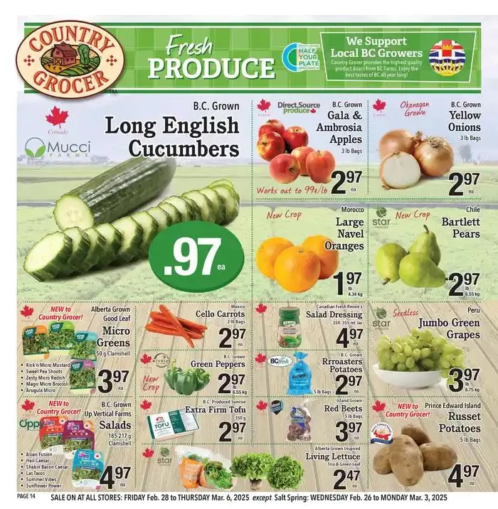 Special offers for you from February 26 to March 12 2025 - flyer page 14