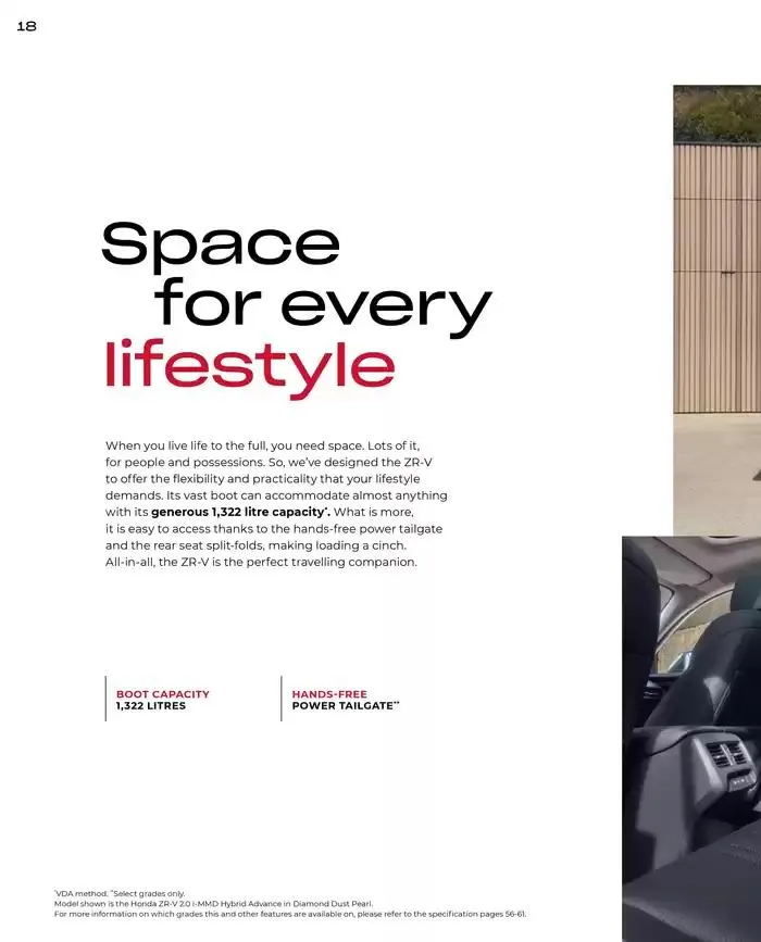 Honda ZR-V from February 28 to February 28 2026 - flyer page 18