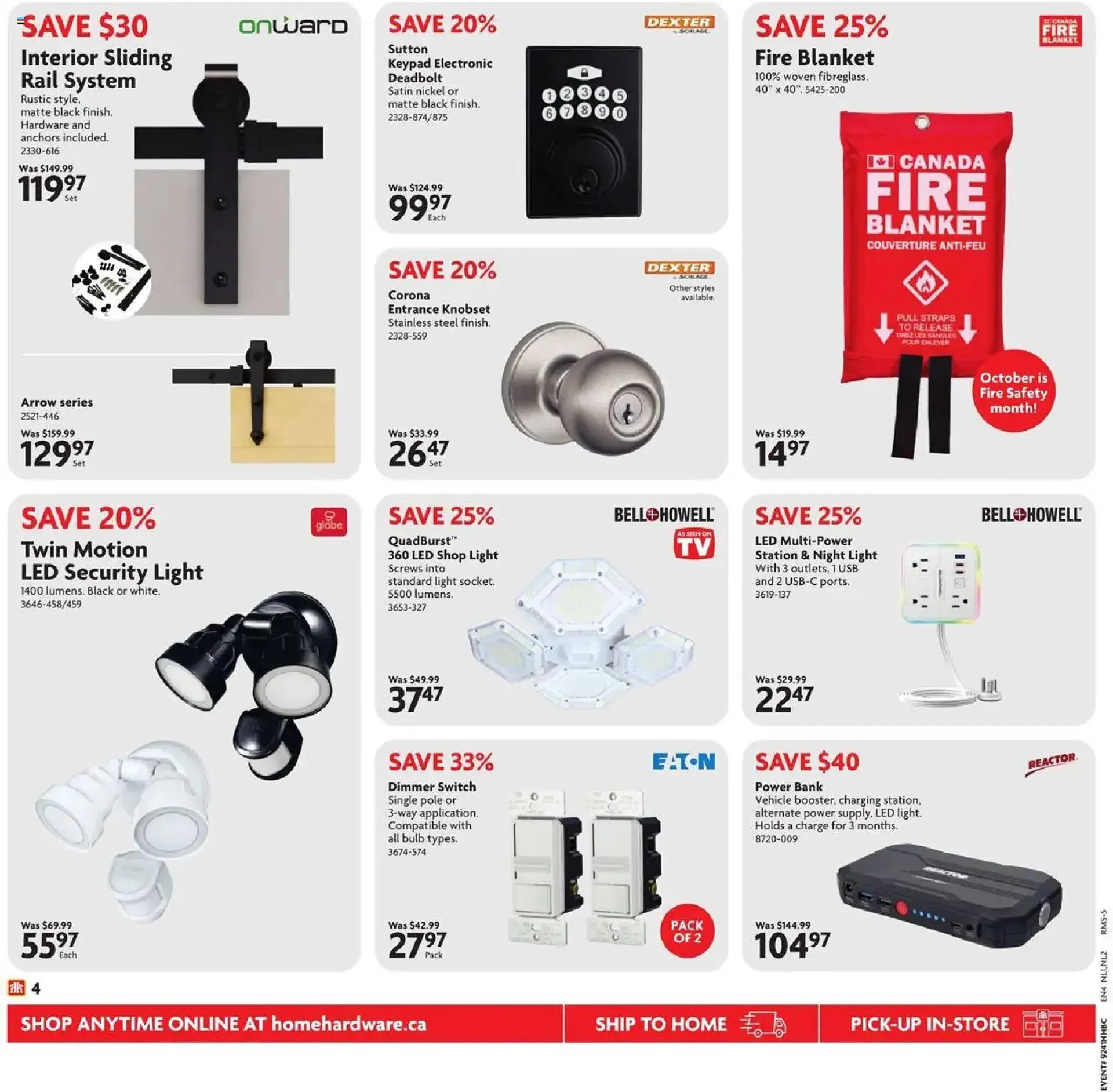 Home Hardware flyer from October 9 to October 23 2025 - flyer page 5