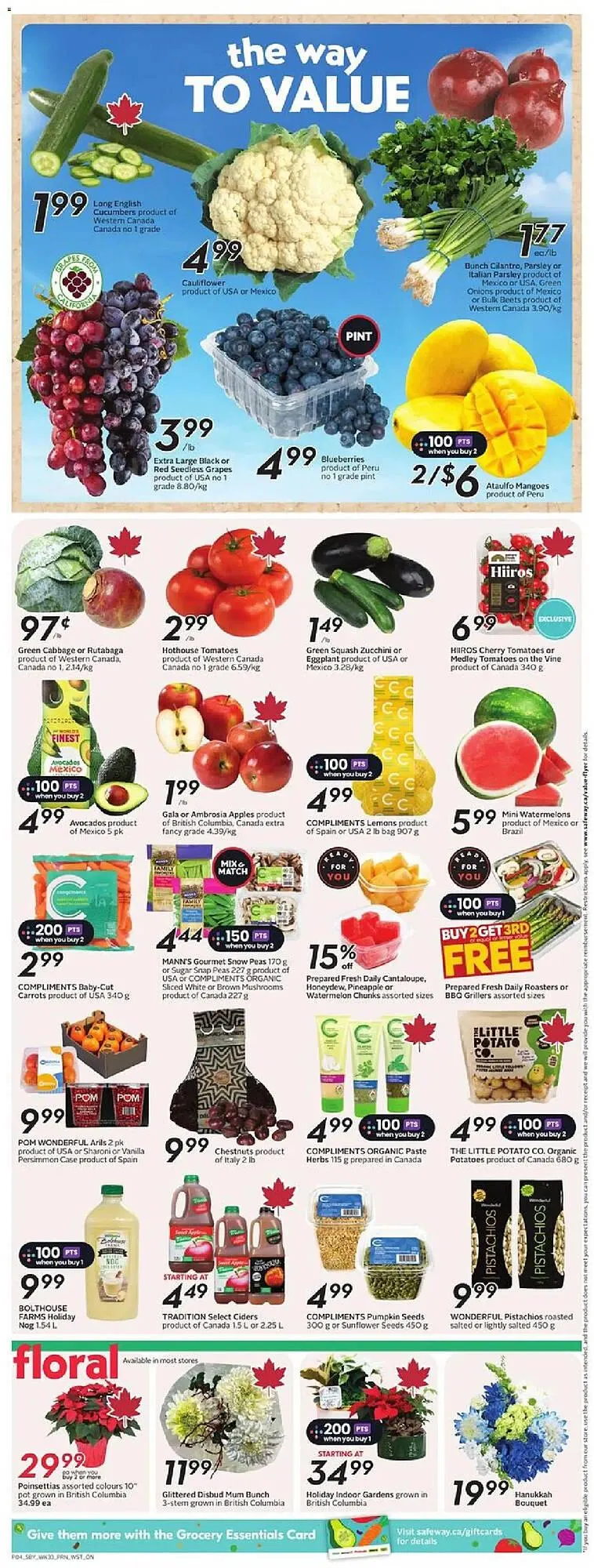Safeway flyer from December 11 to December 17 2025 - flyer page 7