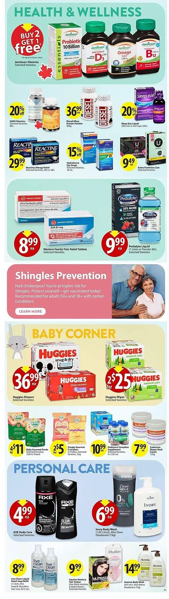 Save on Foods flyer from March 26 to April 1 2025 - flyer page 21