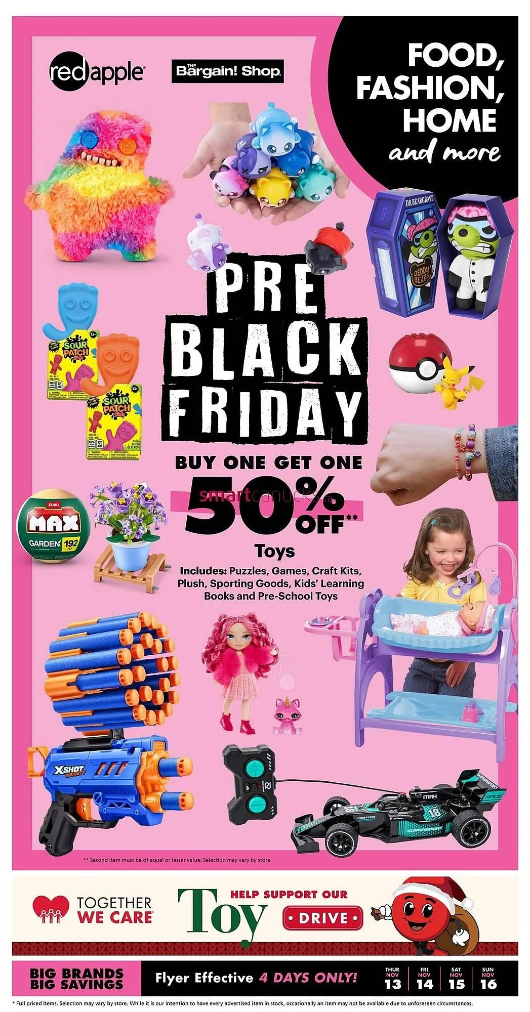 The Bargain Shop flyer from November 13 to December 10 2025 - flyer page 1