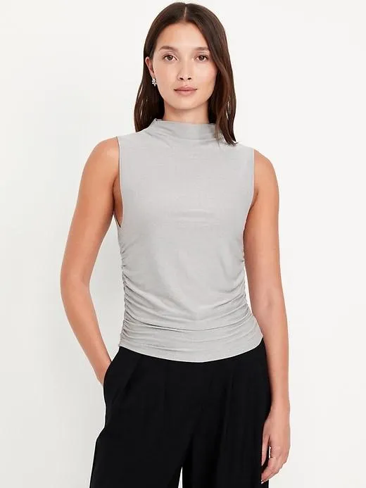 Ruched Shine Top