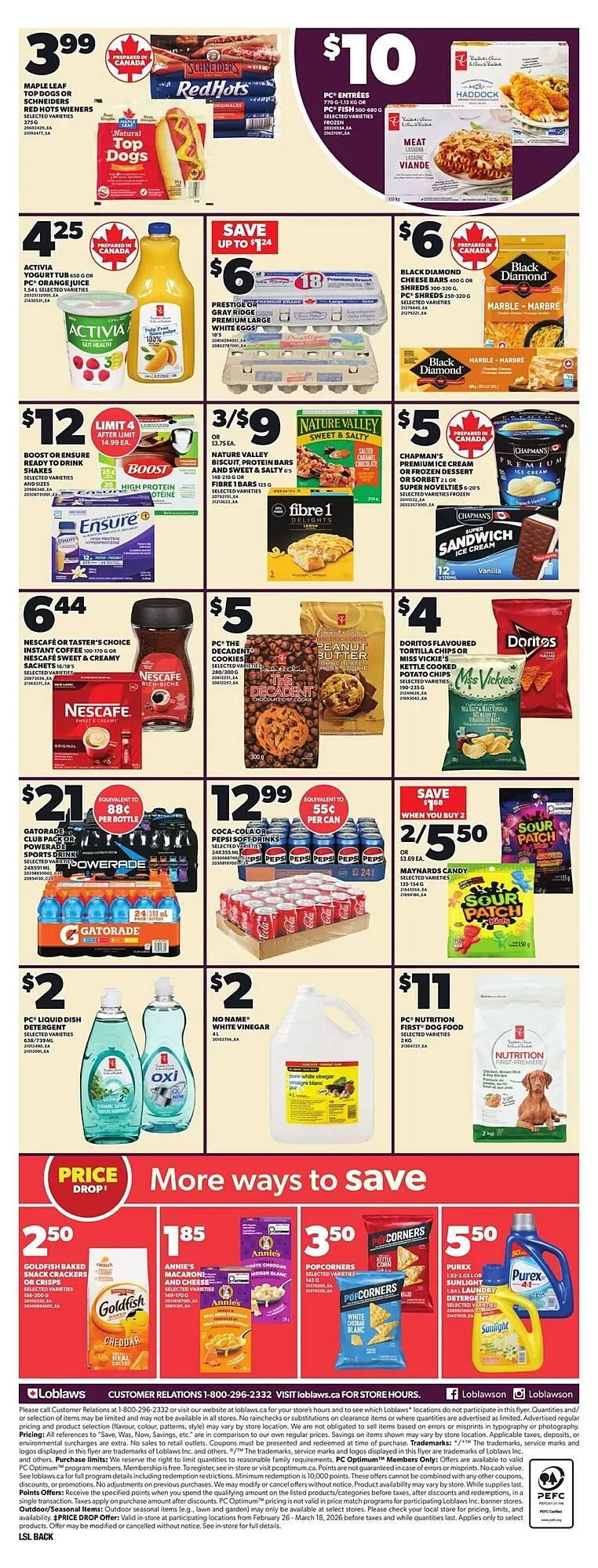 Loblaws flyer from February 26 to March 5 2026 - flyer page 4