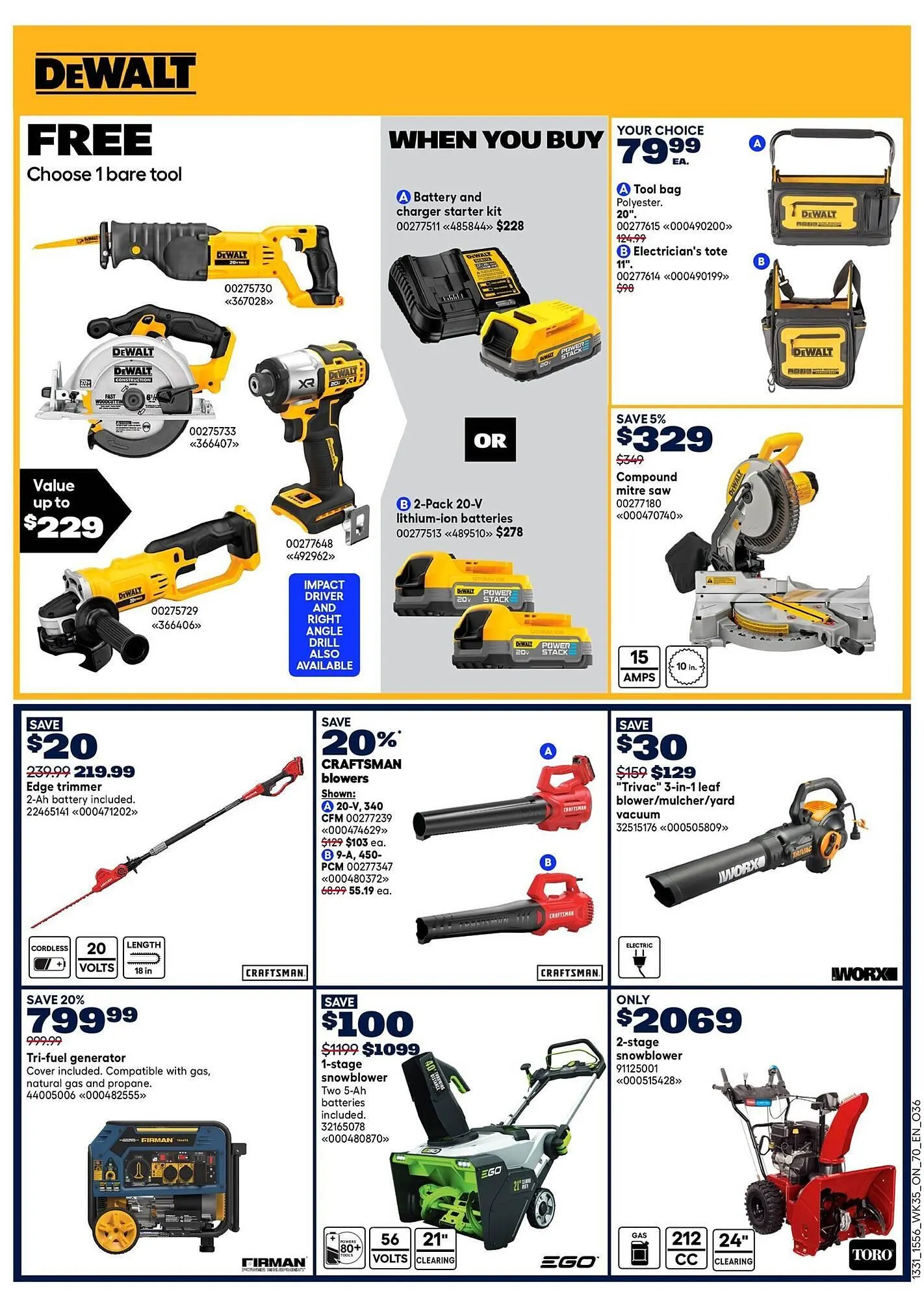 RONA flyer from September 26 to October 17 2025 - flyer page 10