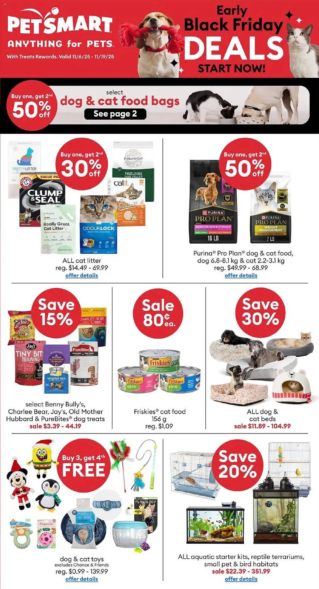 Petsmart flyer from November 6 to November 20 2025 - flyer page 2