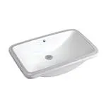 Norm Undermount Sink in White