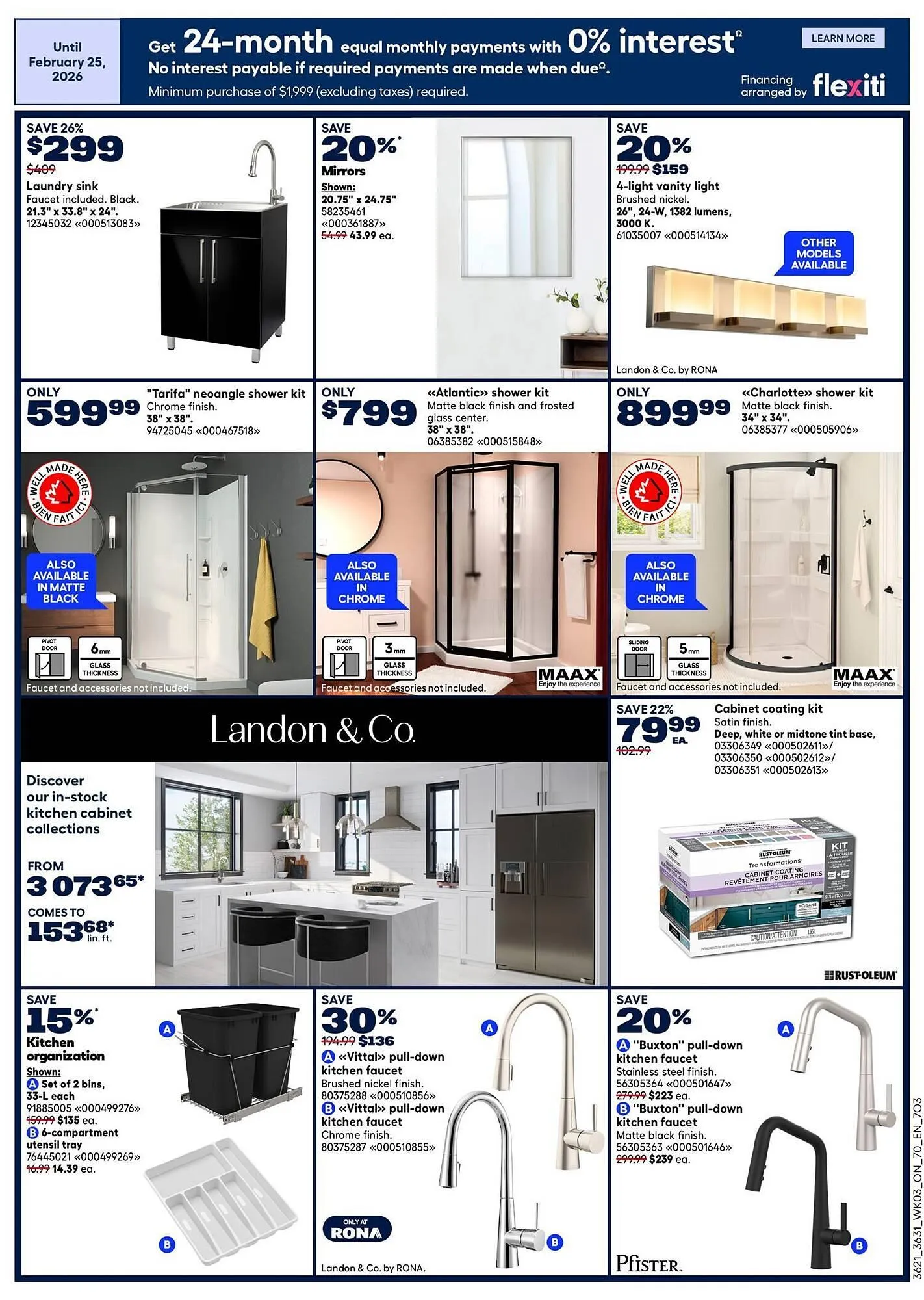 RONA flyer from February 13 to February 20 2026 - flyer page 5