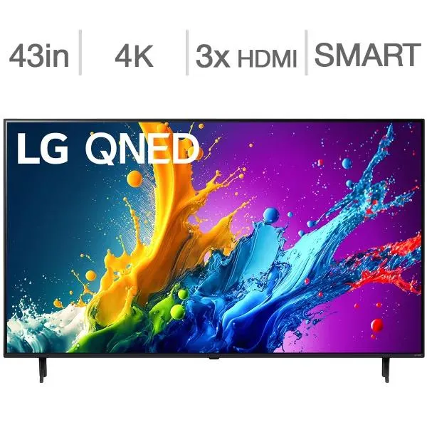 LG 43" Class - QNED80T Series - 4K UHD QNED TV