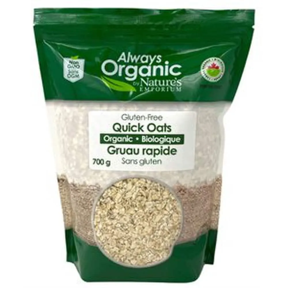 Always Organic Quick Oats GF Org 700g
