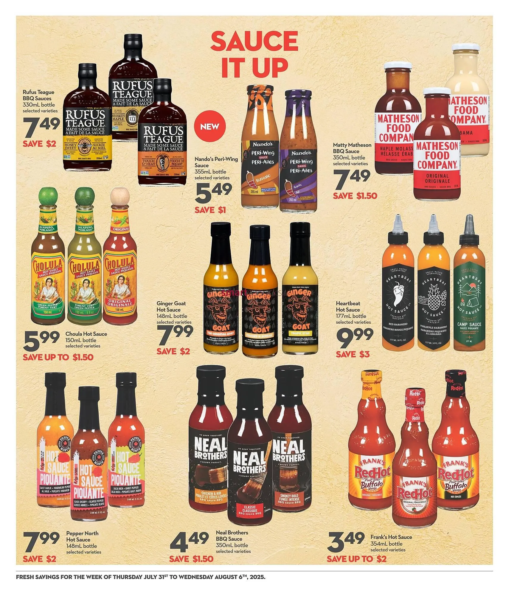 Longo's flyer from July 31 to August 6 2025 - flyer page 12