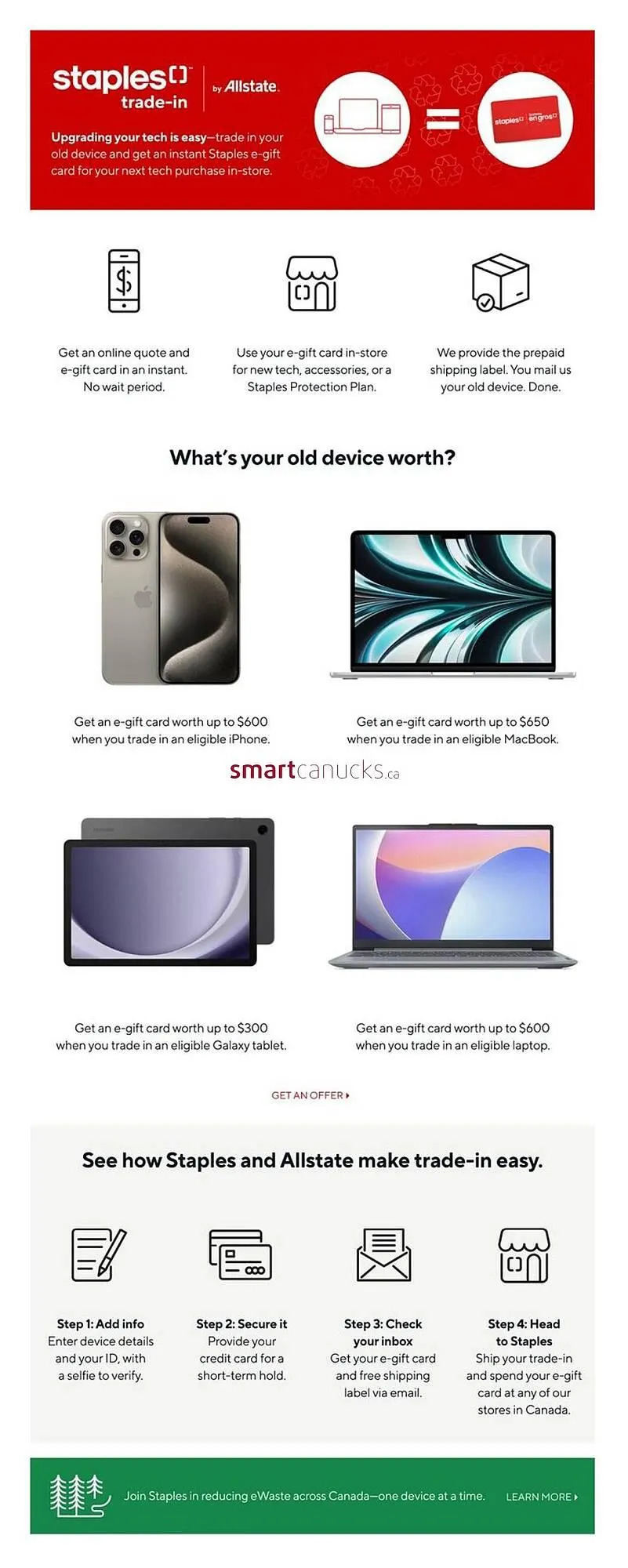 Staples flyer from September 5 to September 11 2025 - flyer page 4