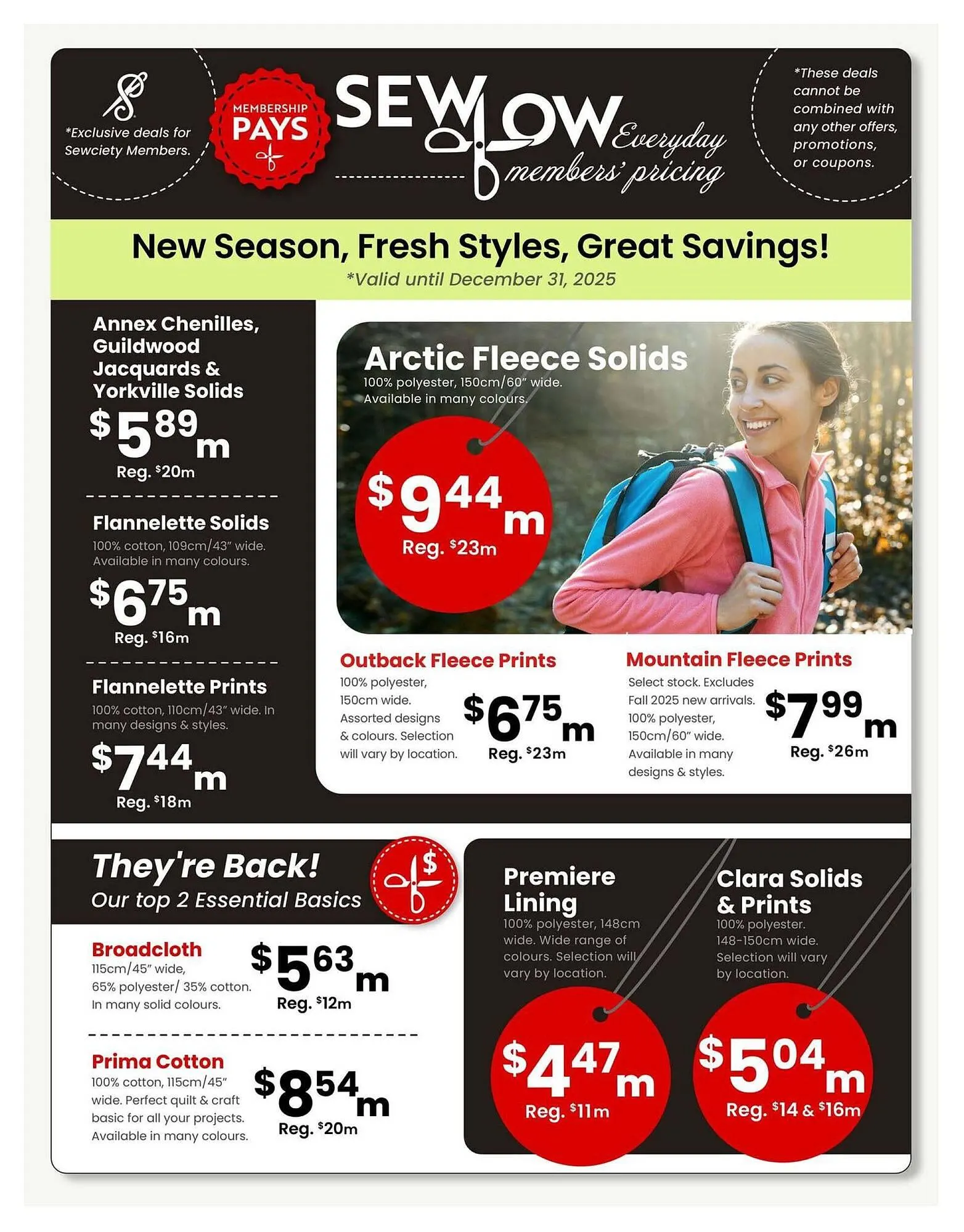 Fabricland flyer from September 1 to September 15 2025 - flyer page 3