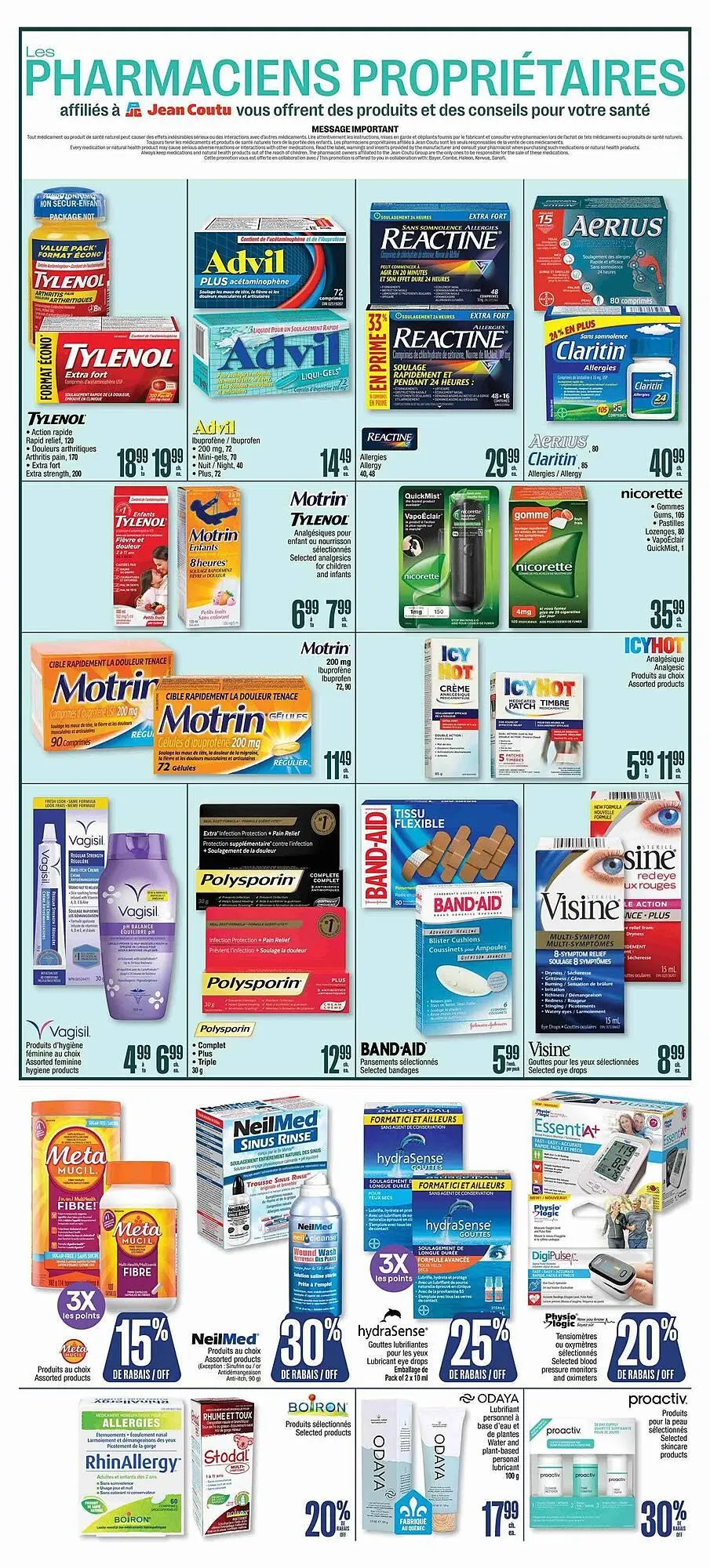 Jean Coutu flyer from May 8 to May 14 2025 - flyer page 4