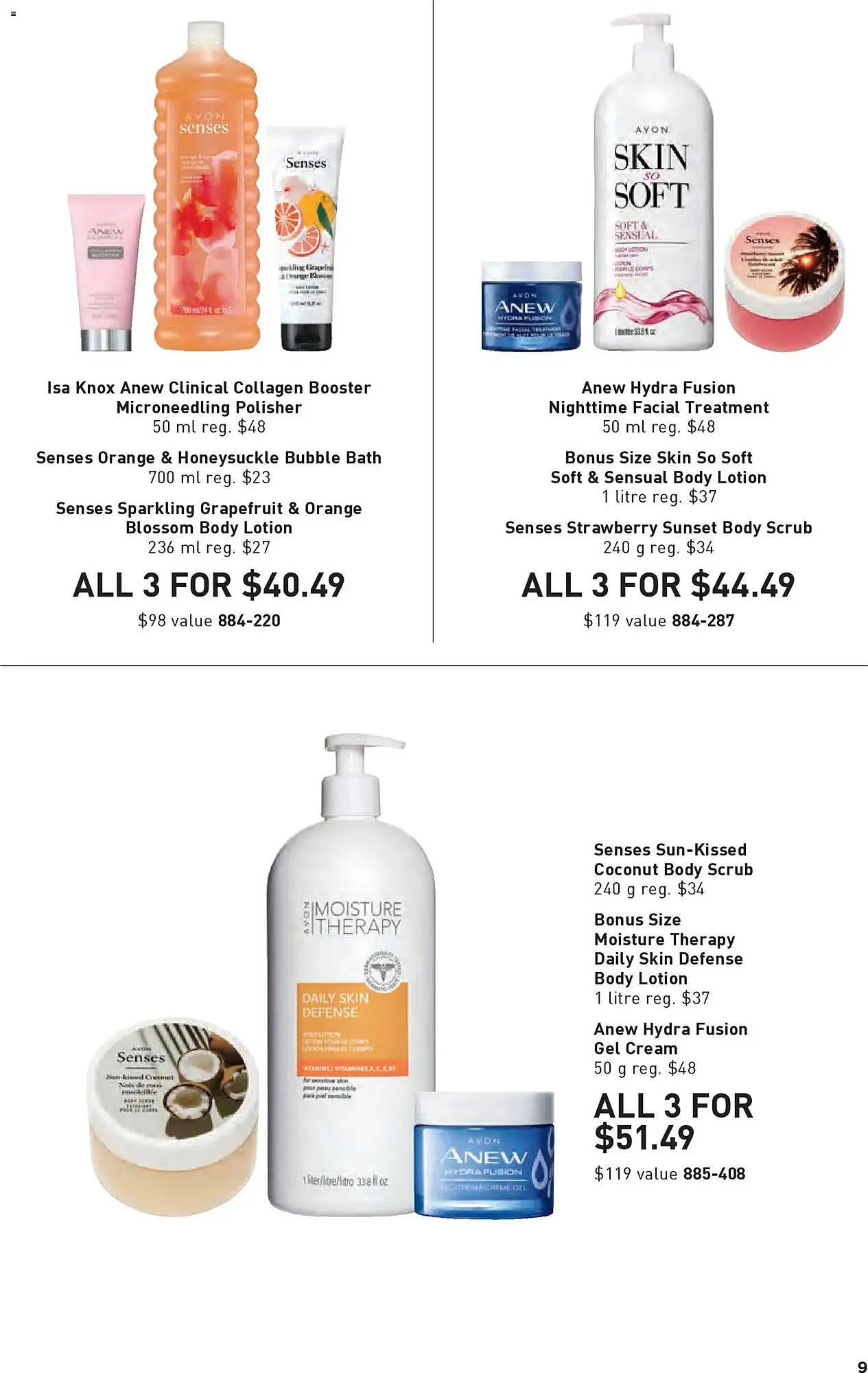 AVON flyer from October 23 to December 4 2025 - flyer page 9