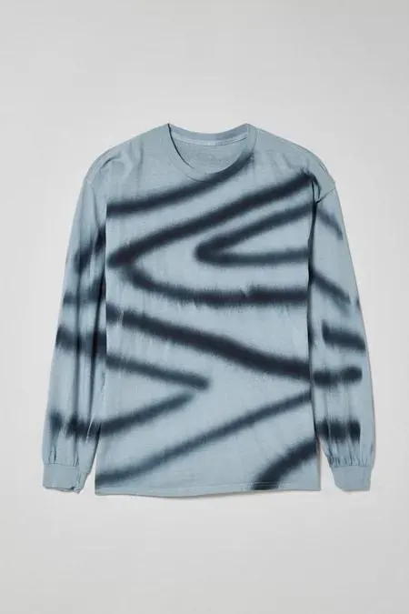 Urban Renewal Remade Zig Zag Long Sleeve Tee