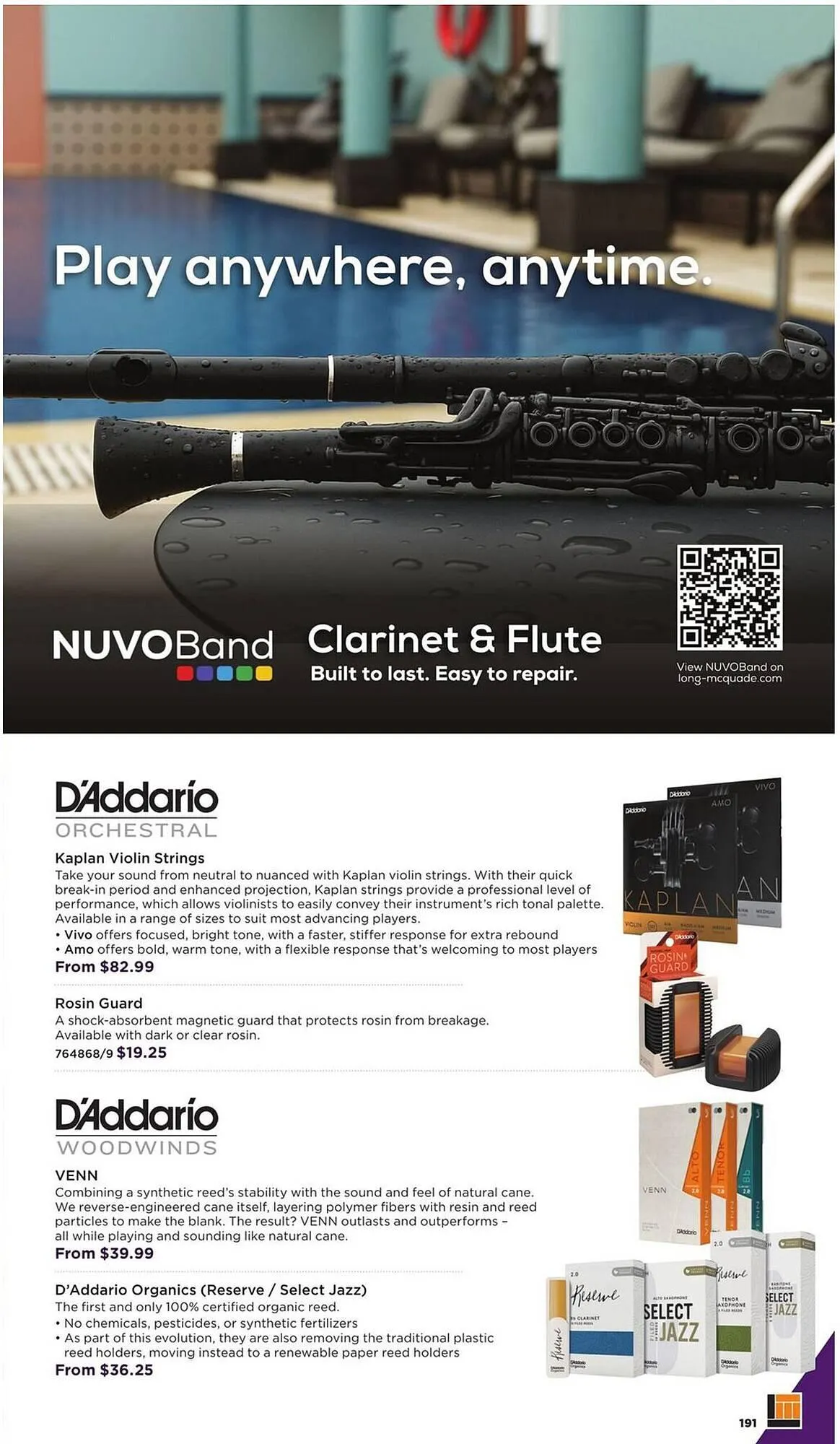 Long & McQuade flyer from October 9 to October 31 2025 - flyer page 191