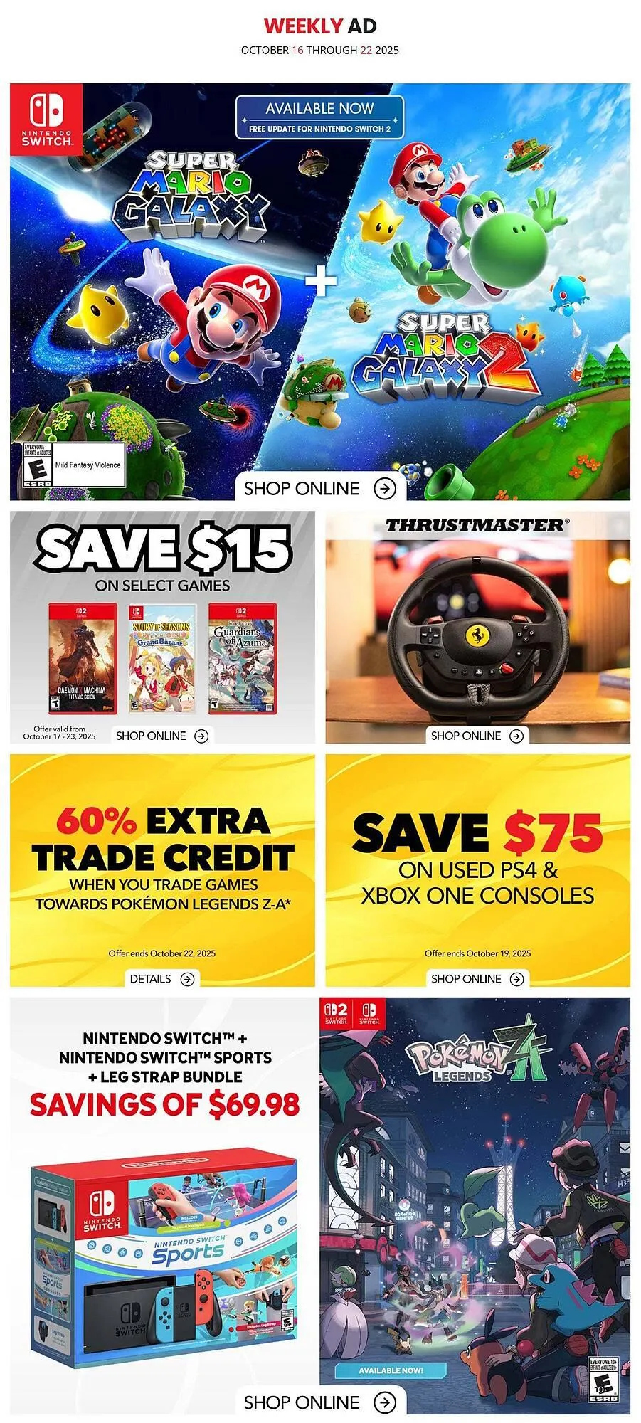 GameStop flyer - 1