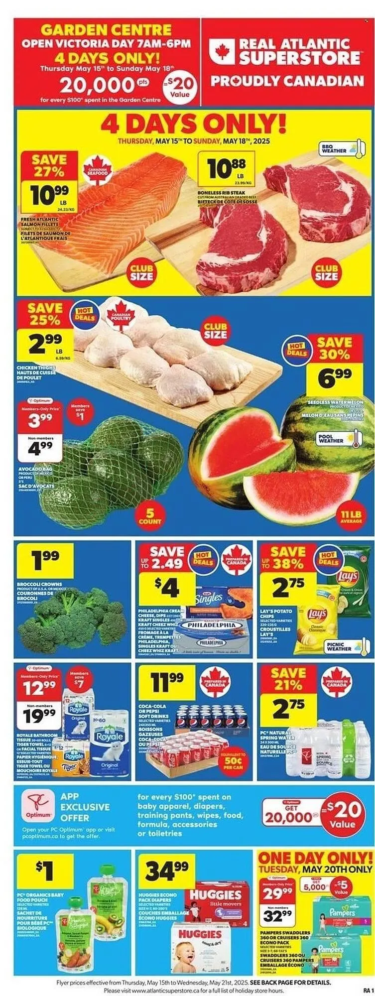 Atlantic Superstore flyer from May 15 to May 21 2025 - flyer page 1