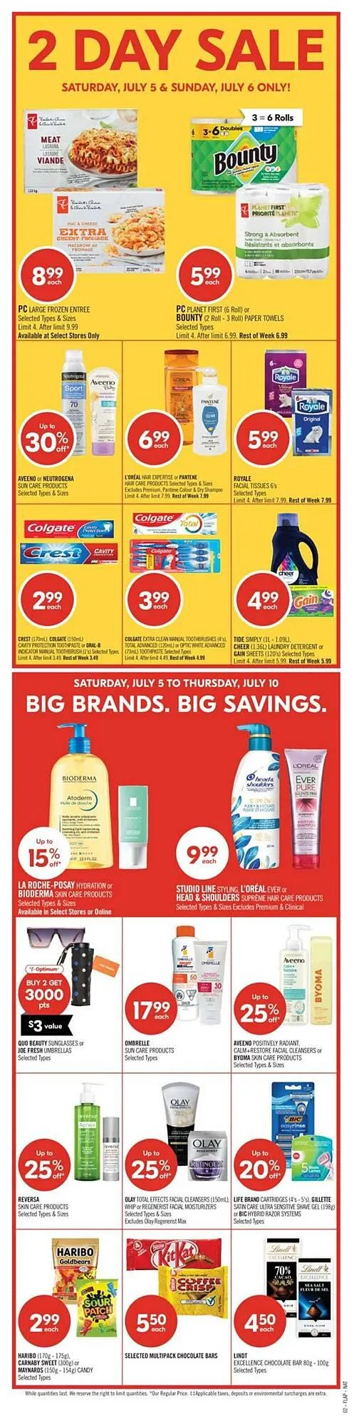 Shoppers Drug Mart flyer from July 3 to July 10 2025 - flyer page 3