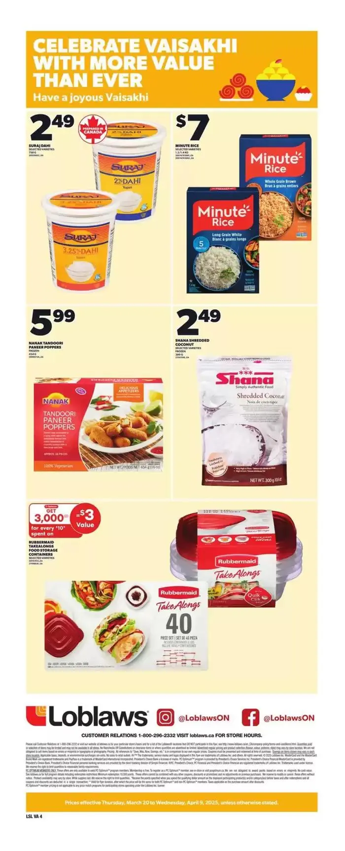 General Merchandise from March 20 to April 9 2025 - flyer page 4