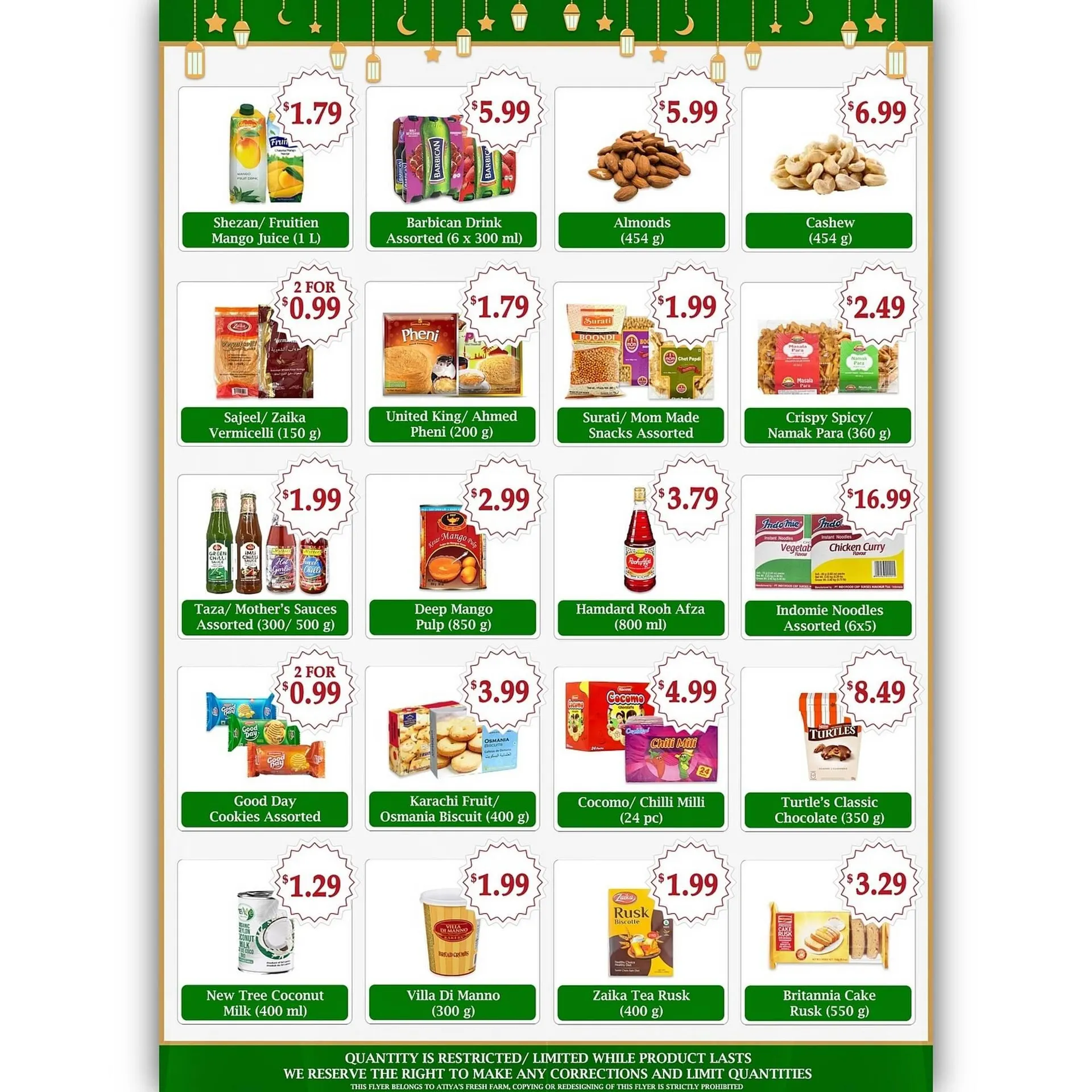 Atiya's Fresh Farm flyer from March 21 to April 4 2025 - flyer page 2
