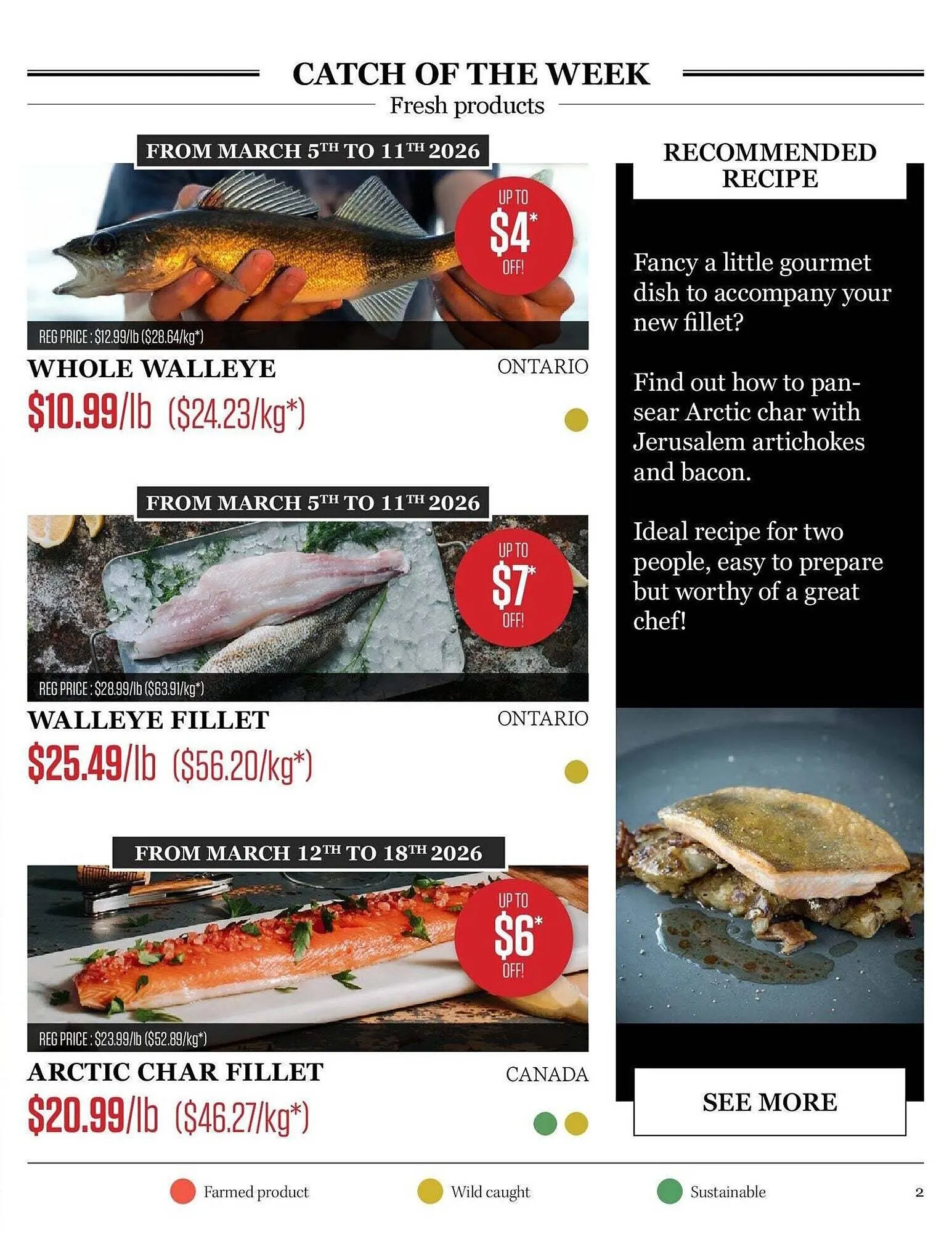 Odessa Poissonnier flyer from March 6 to March 12 2026 - flyer page 2