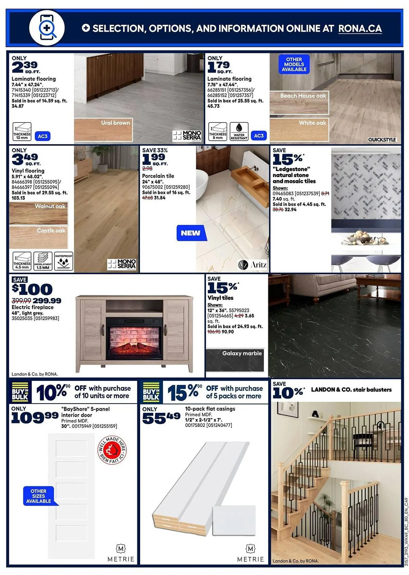 RONA flyer from January 1 to January 14 2026 - flyer page 16