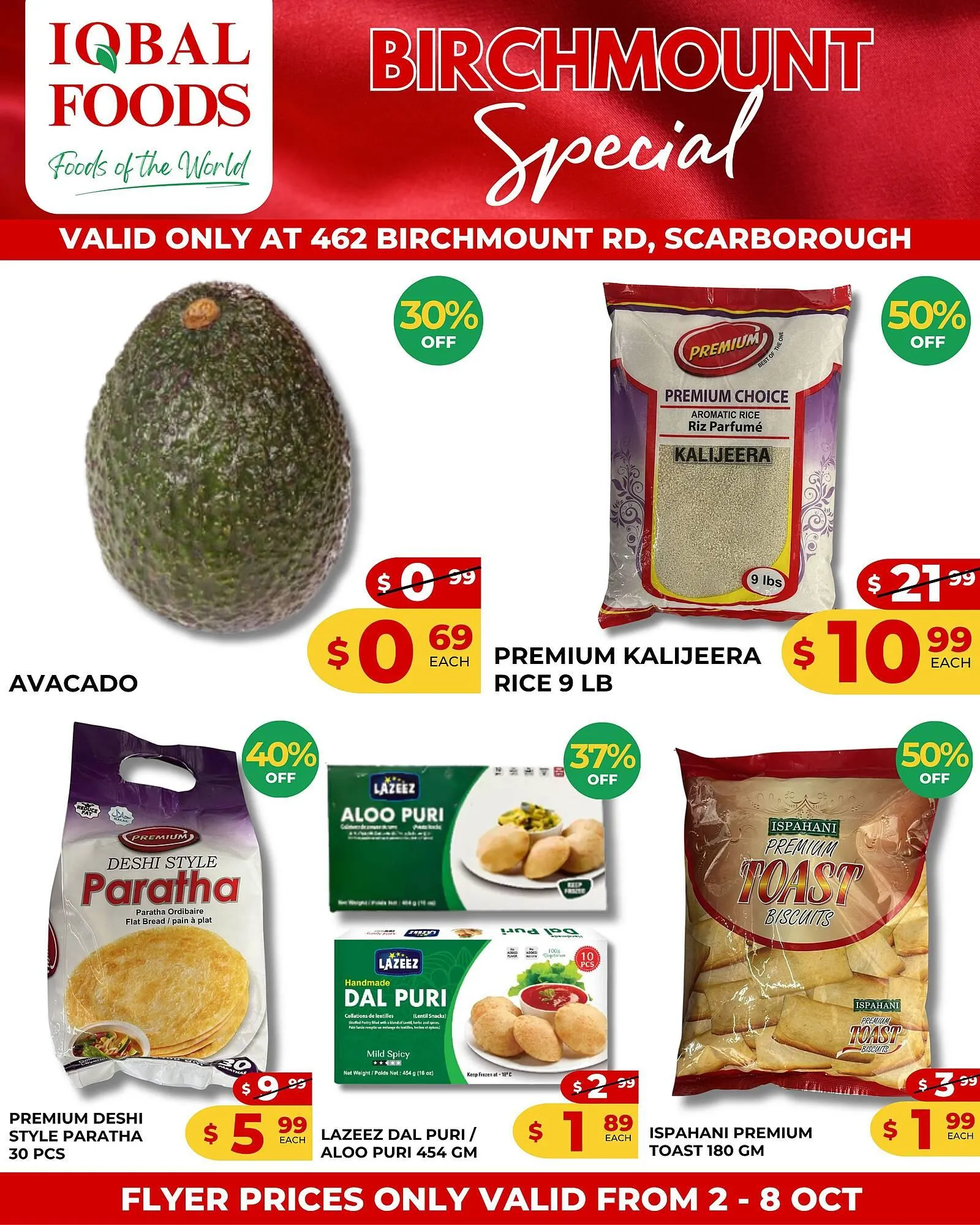 Iqbal Foods flyer from October 3 to October 9 2025 - flyer page 1