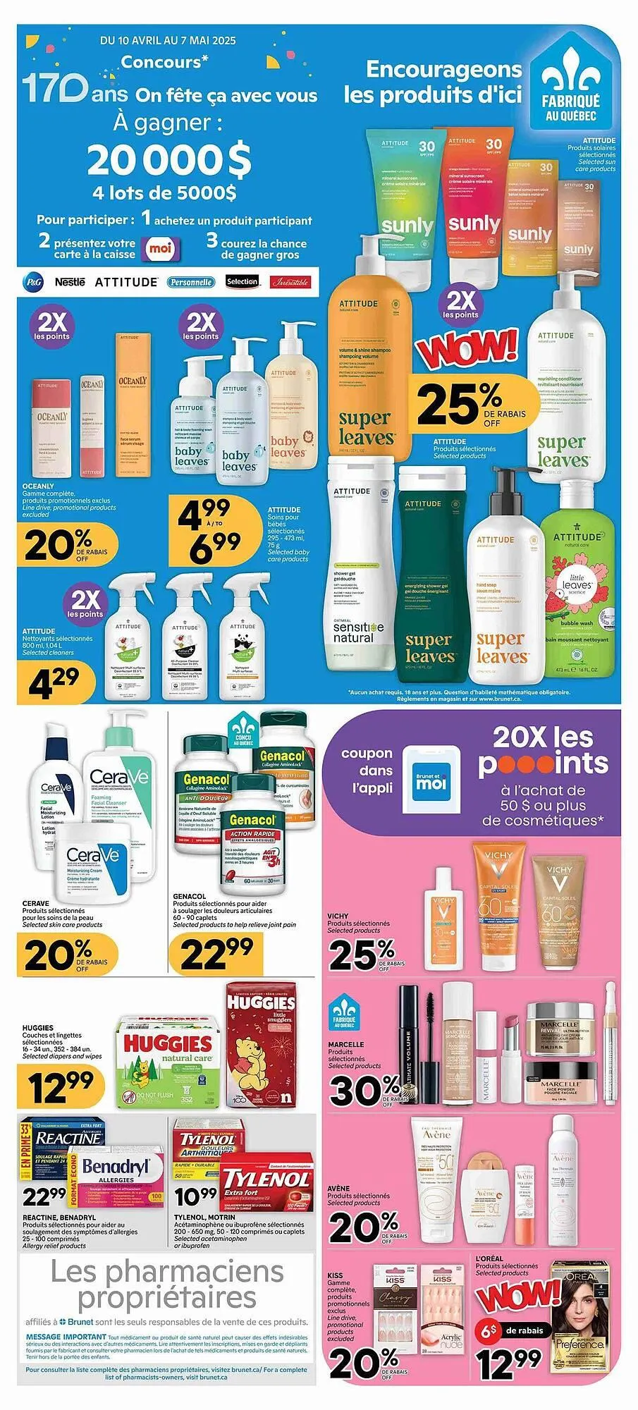 Brunet flyer from April 16 to April 30 2025 - flyer page 2
