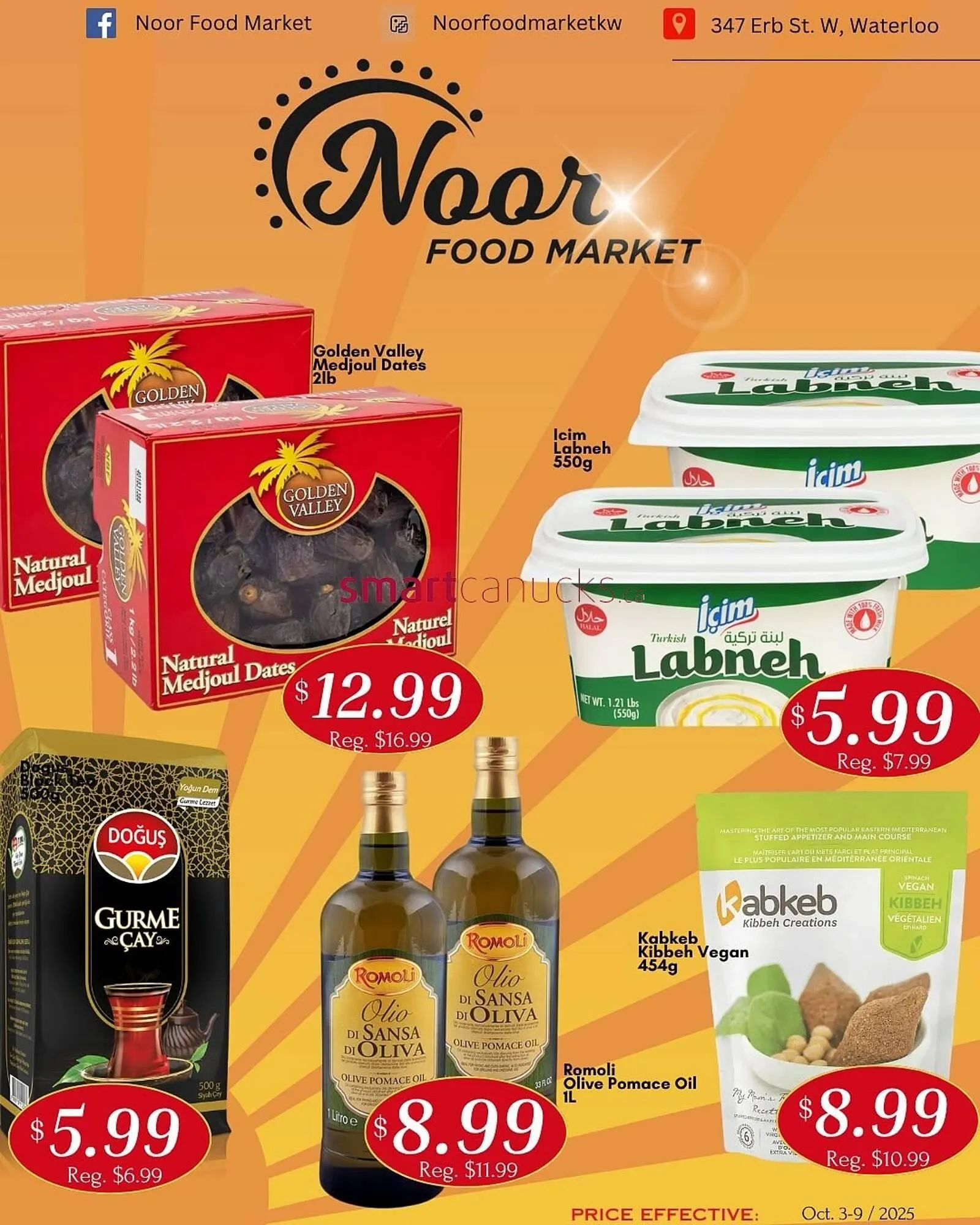 Noor Food Market flyer from October 3 to October 9 2025 - flyer page 1