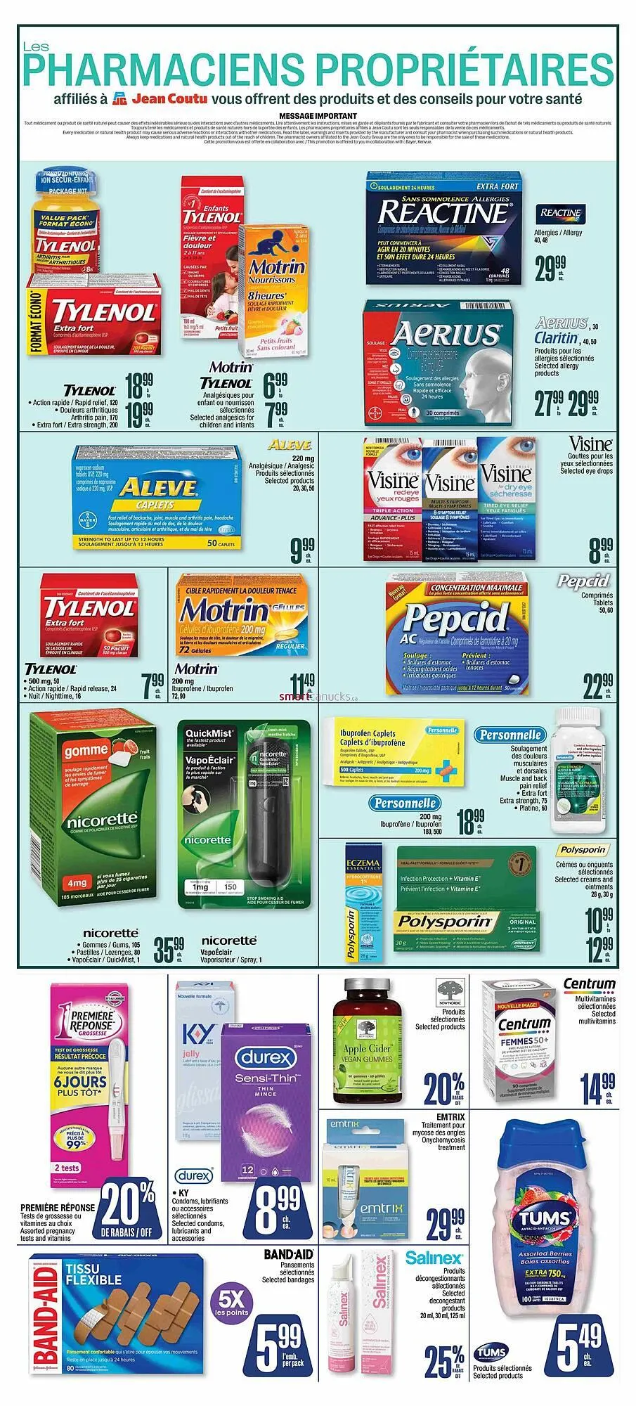 Jean Coutu flyer from July 31 to August 6 2025 - flyer page 4