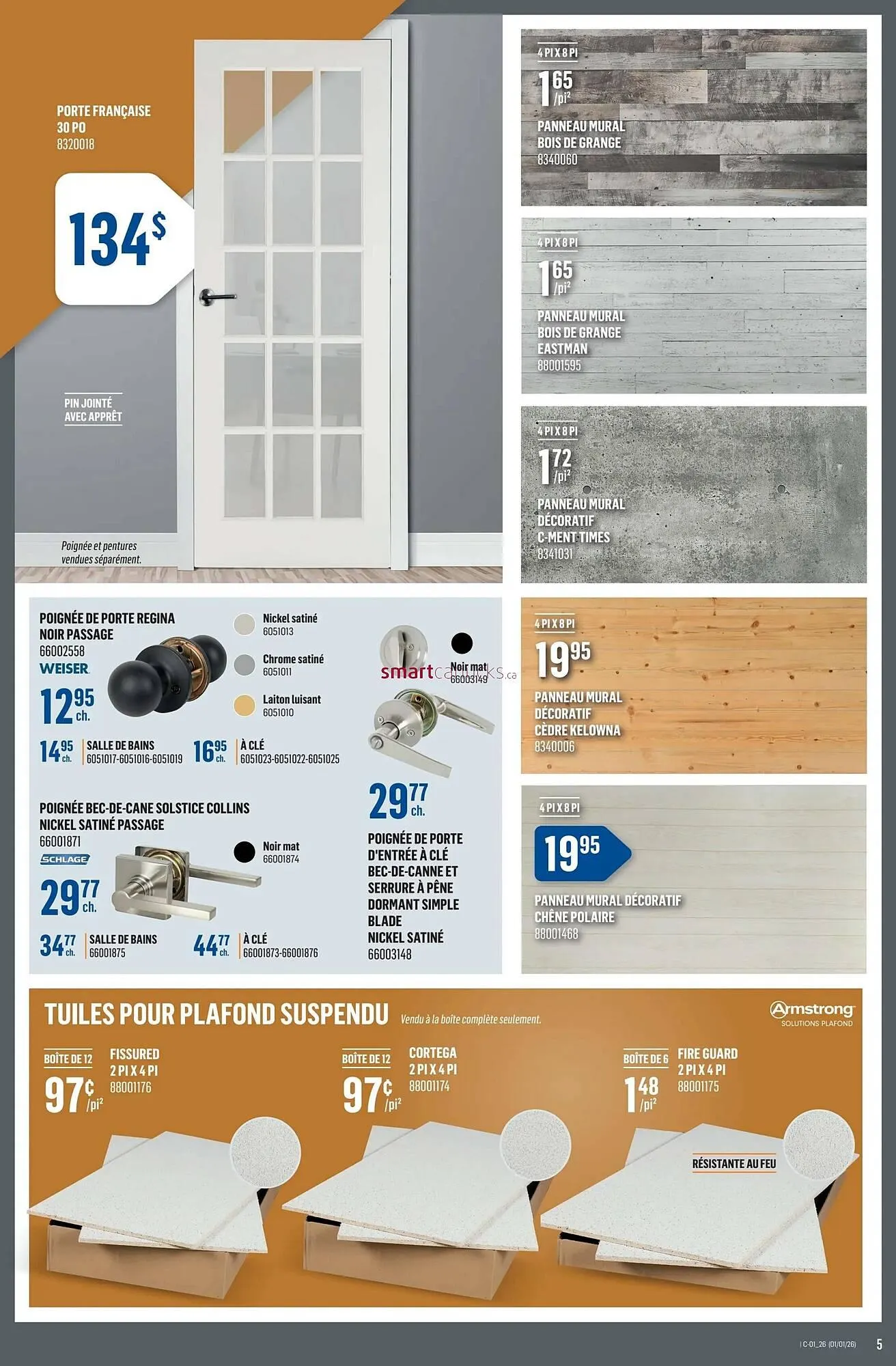 Canac flyer from January 1 to January 7 2026 - flyer page 5