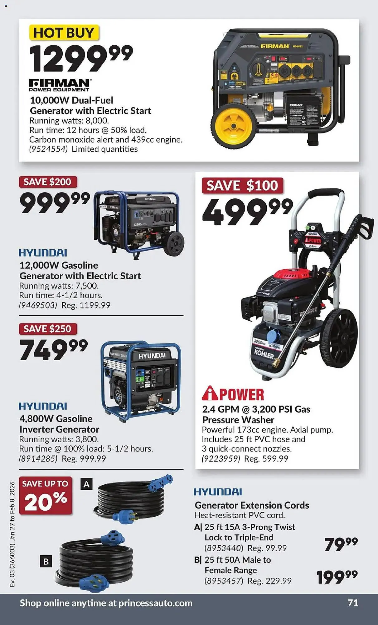 Princess Auto flyer from January 27 to February 8 2026 - flyer page 79