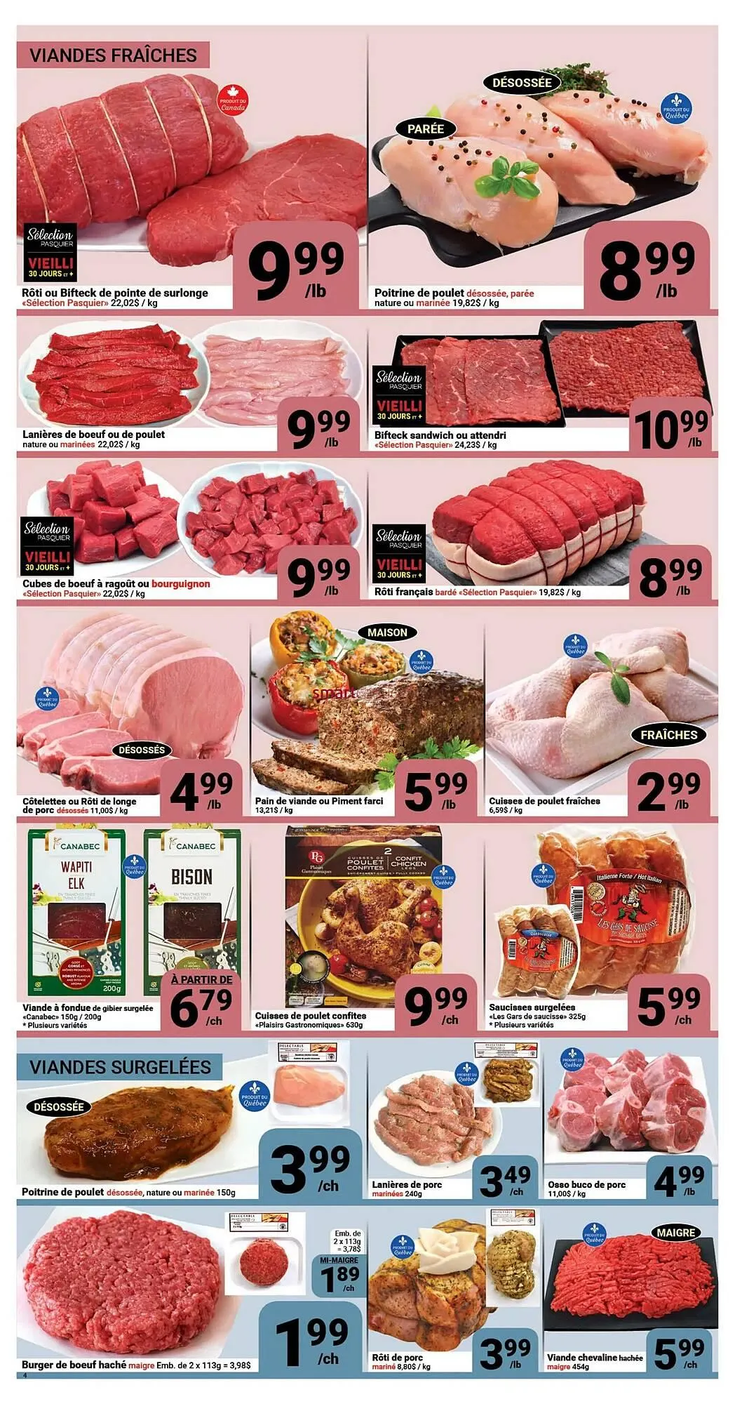 Pasquier flyer from January 22 to January 28 2026 - flyer page 4