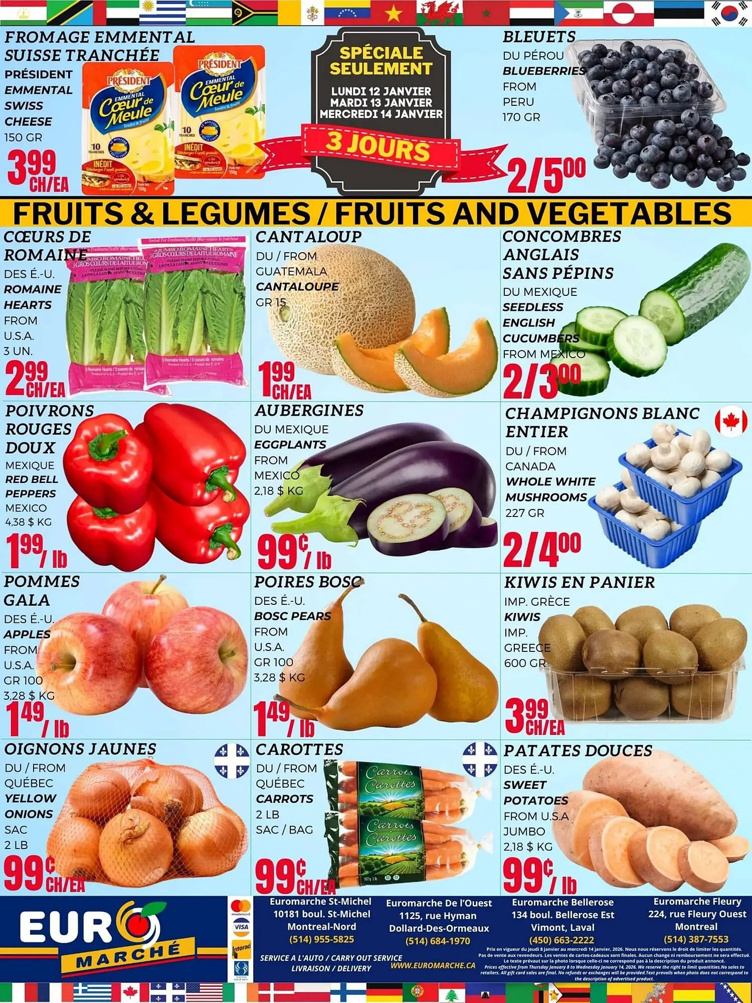 Euromarché flyer from January 8 to January 14 2026 - flyer page 5