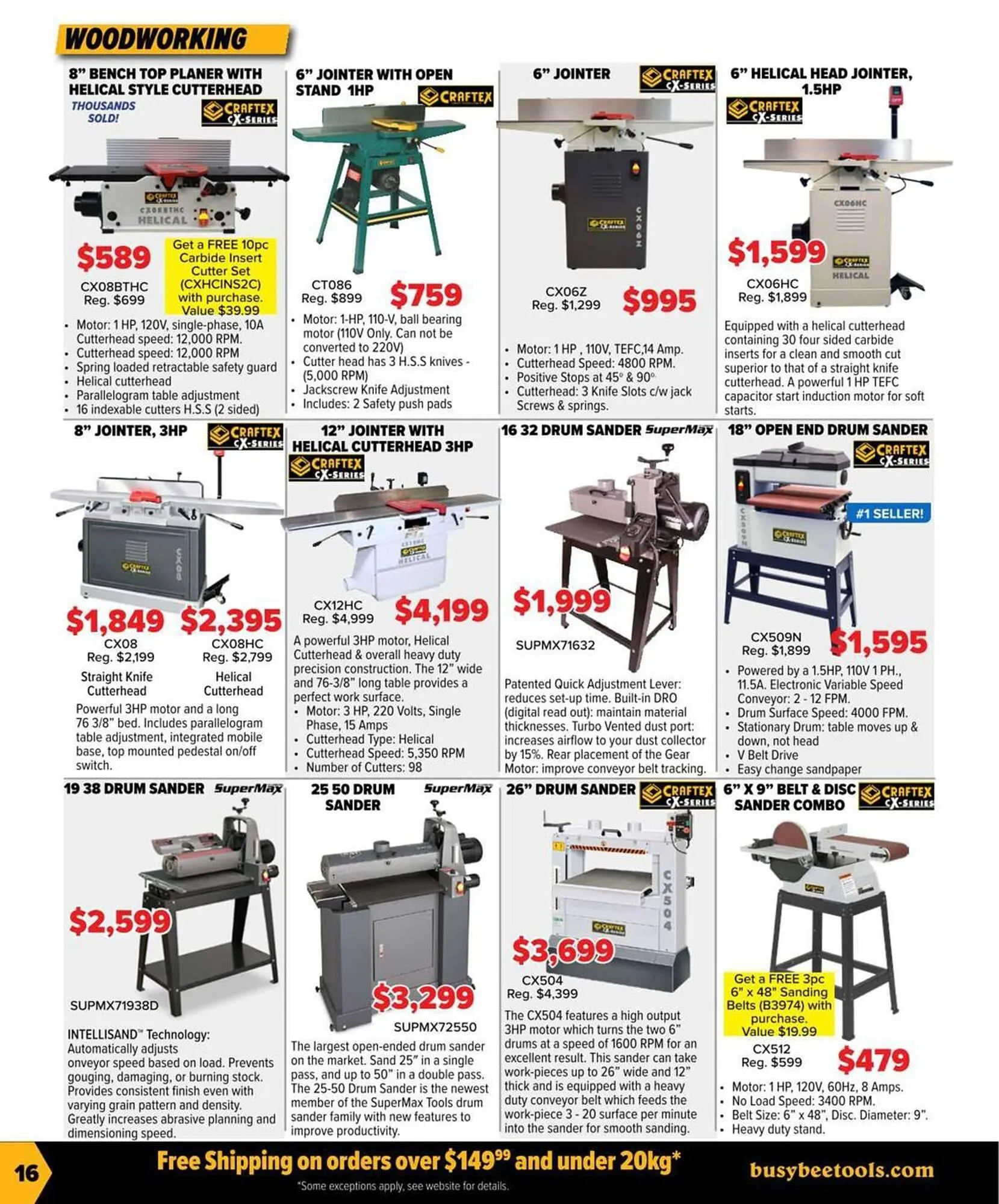Busy Bee Tools flyer from September 9 to October 18 2025 - flyer page 16